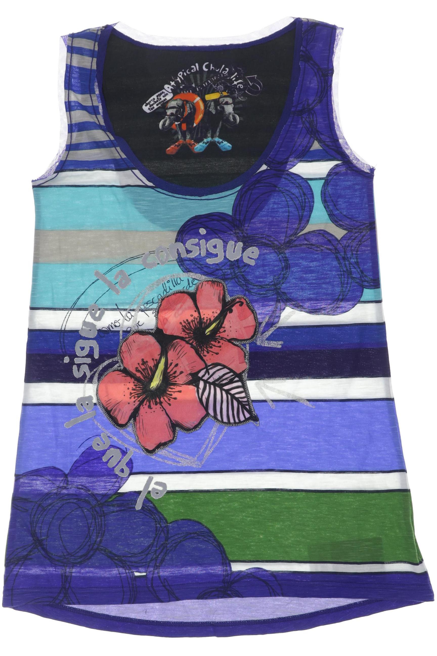 

Desigual Damen Top, blau, Gr. 36