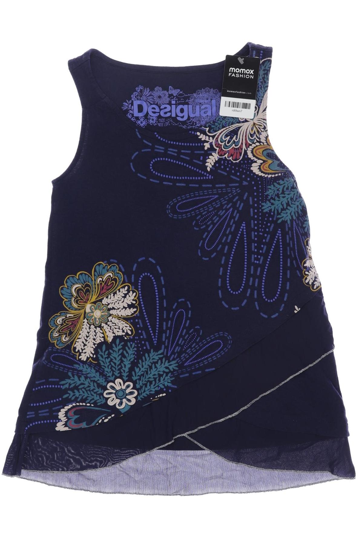 

Desigual Damen Top, marineblau, Gr. 34