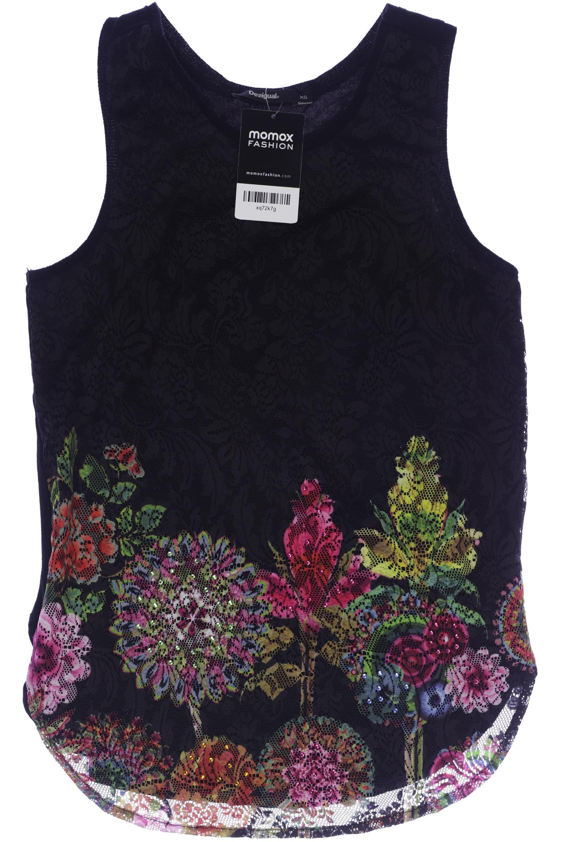 

Desigual Damen Top, schwarz, Gr. 34