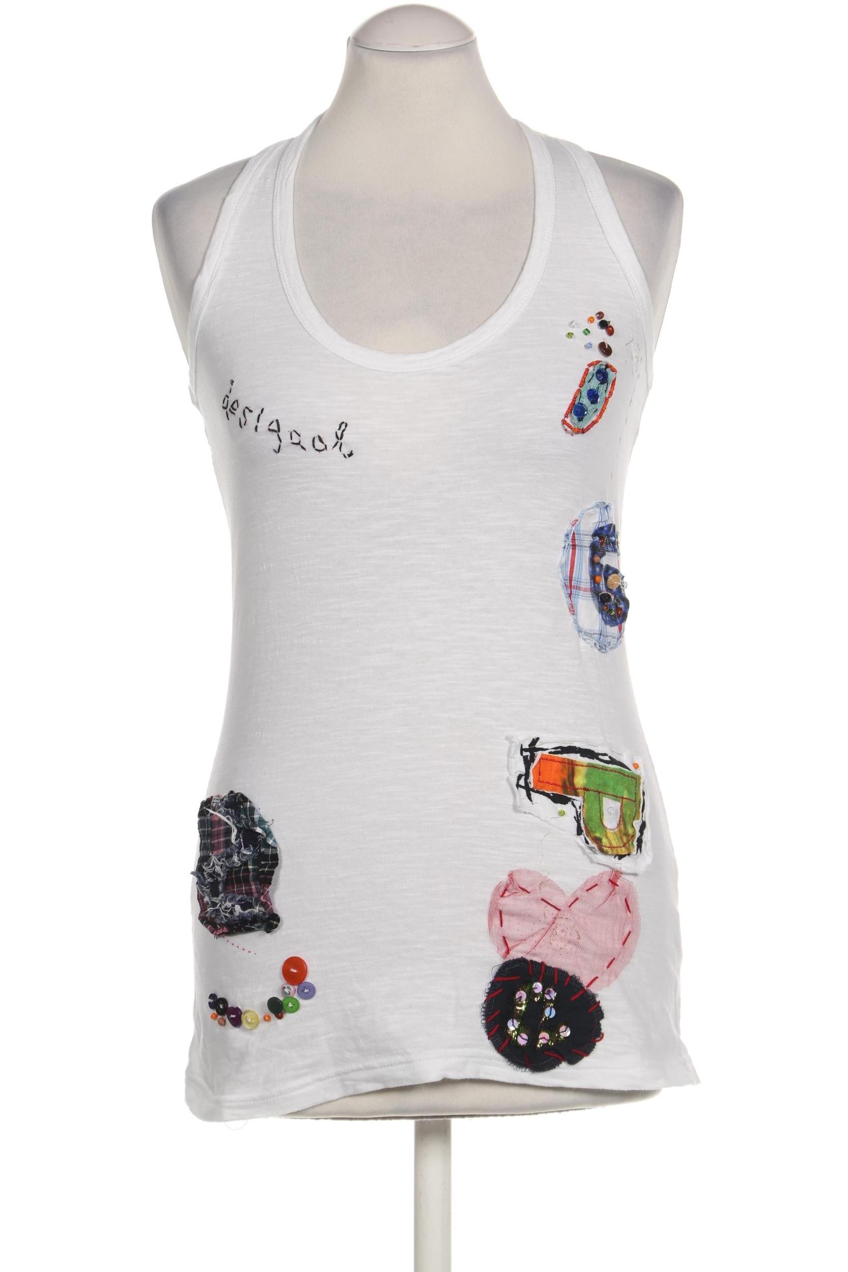 

Desigual Damen Top, weiß, Gr. 38