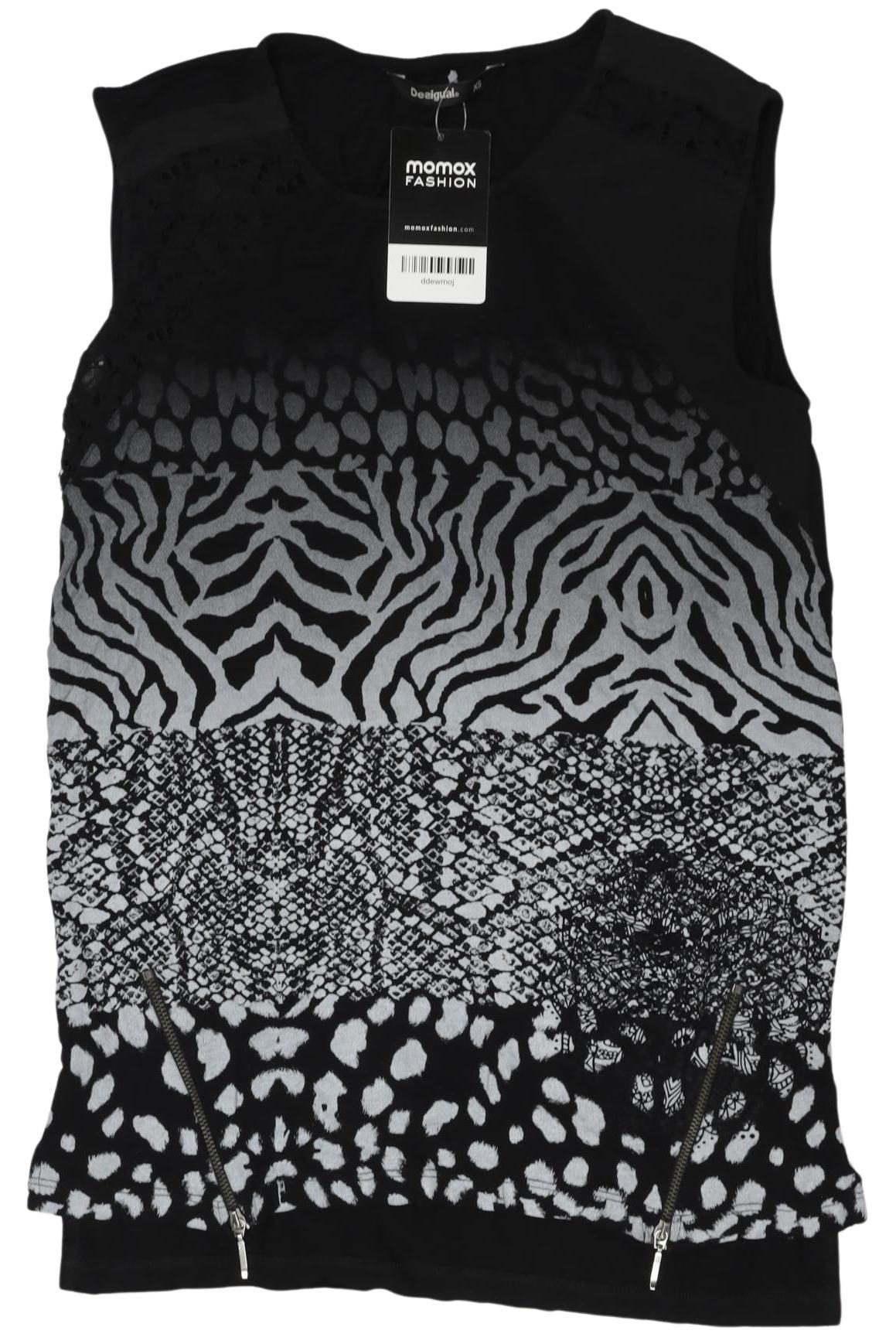 

Desigual Damen Top, schwarz, Gr. 34