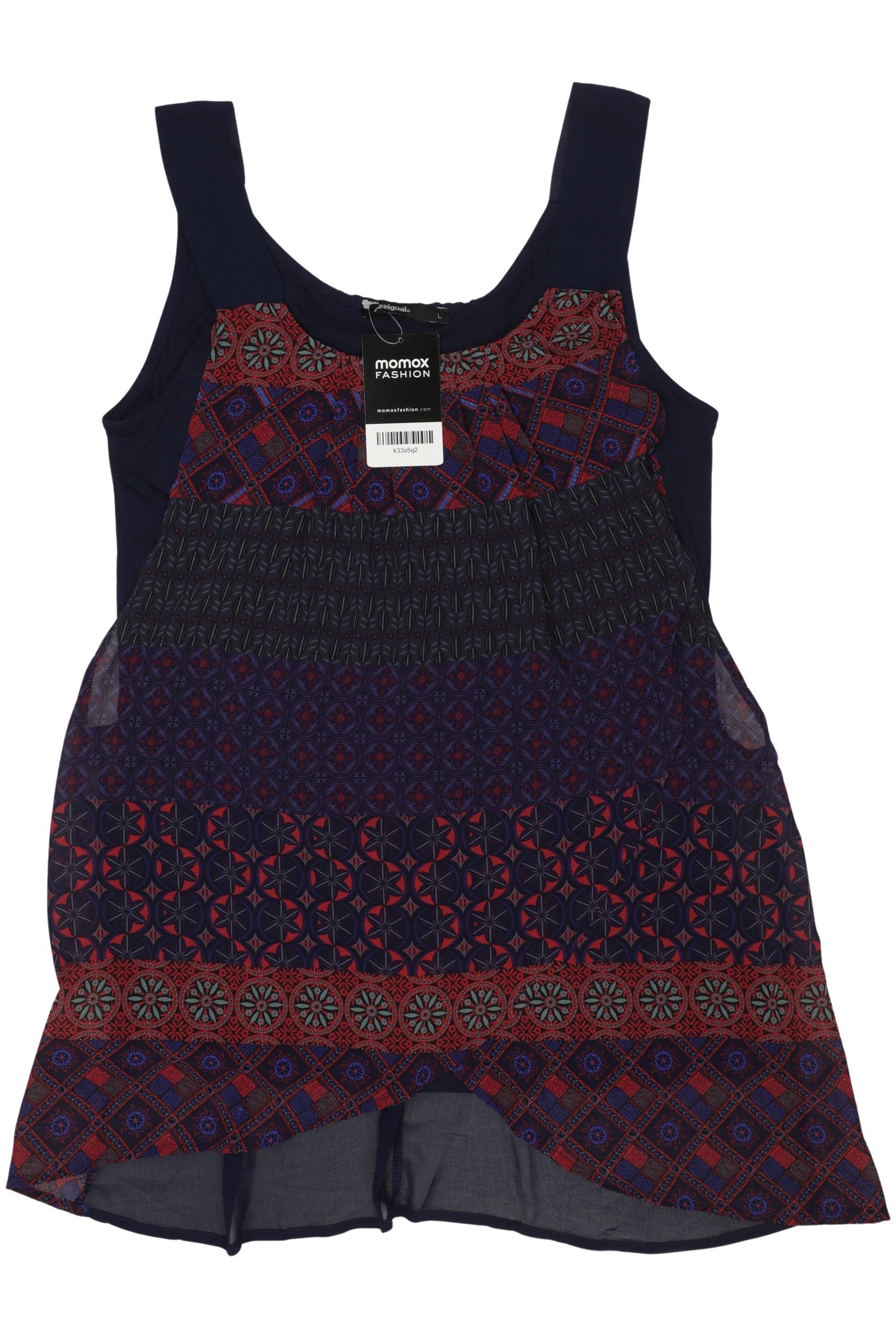 

Desigual Damen Top, marineblau, Gr. 42