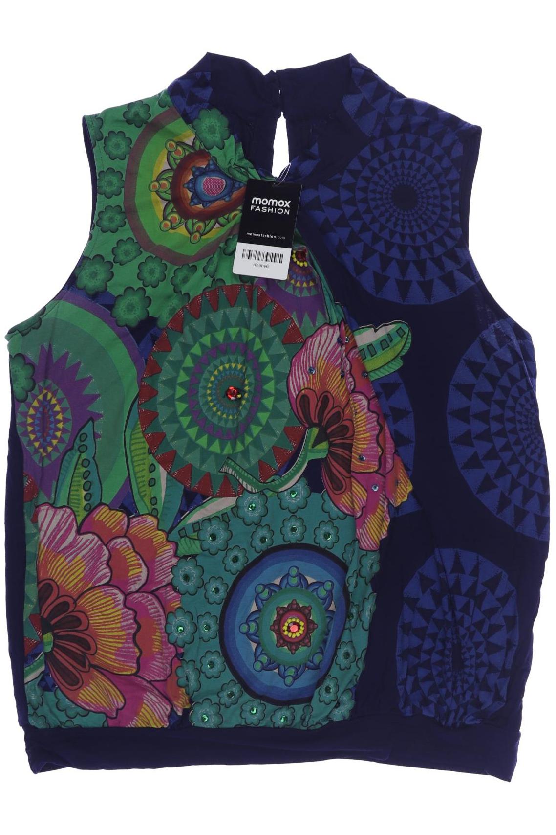 

Desigual Damen Top, marineblau, Gr. 44