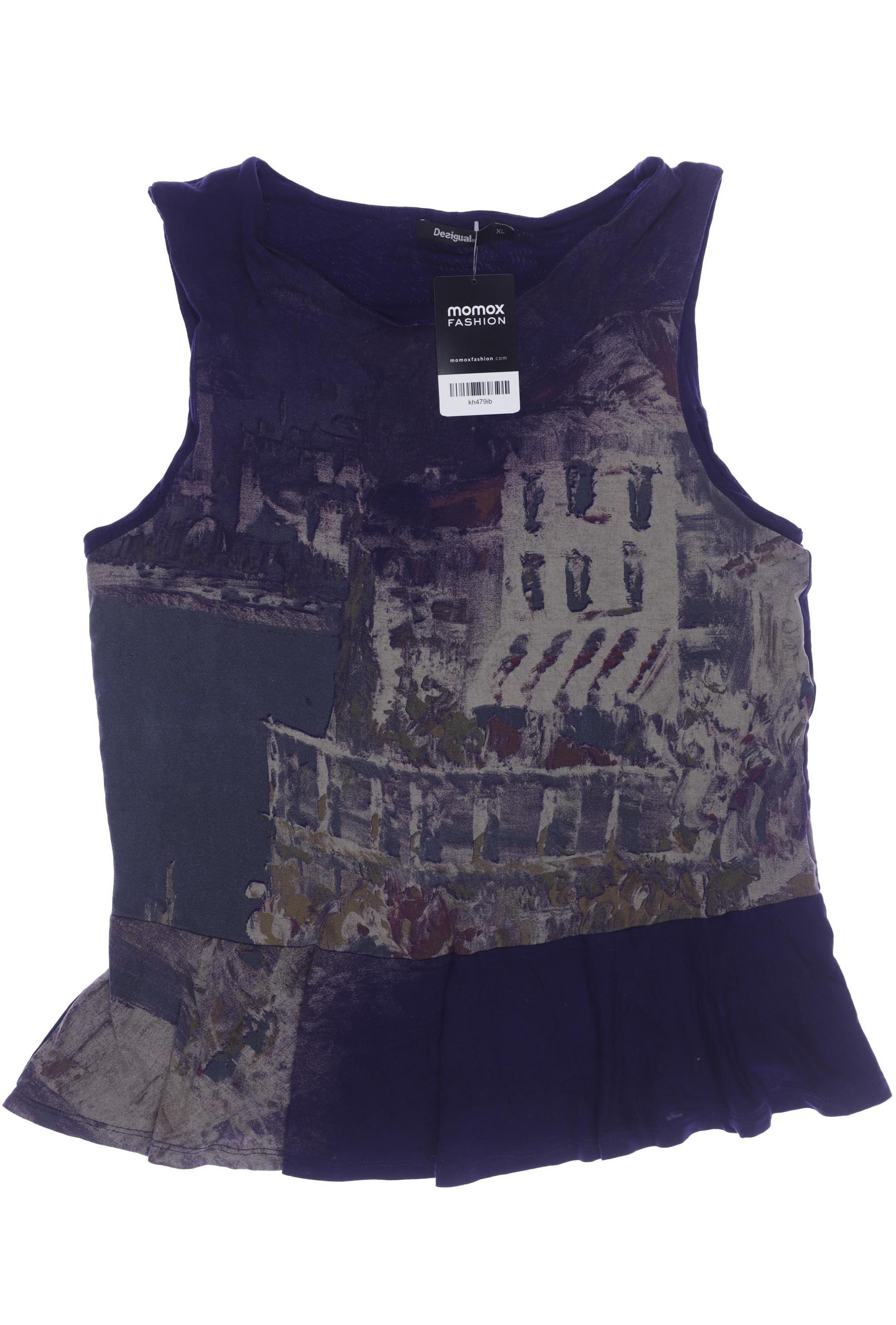 

Desigual Damen Top, marineblau, Gr. 44