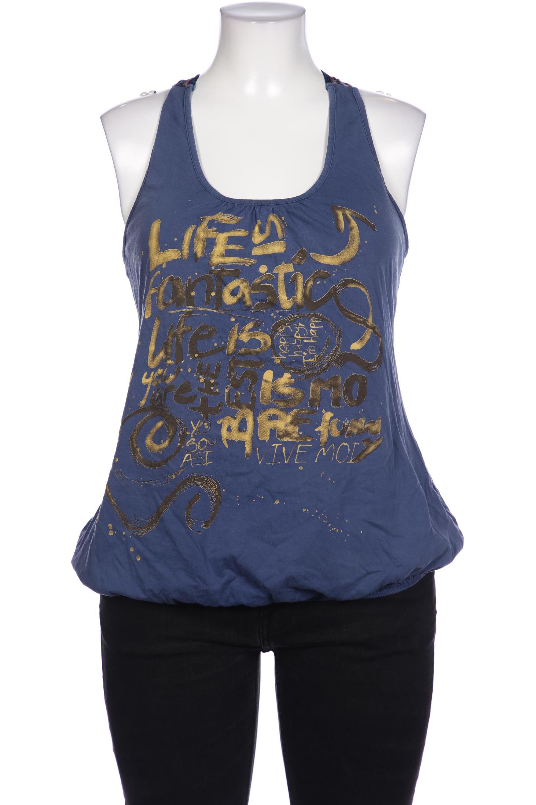 

Desigual Damen Top, marineblau, Gr. 44