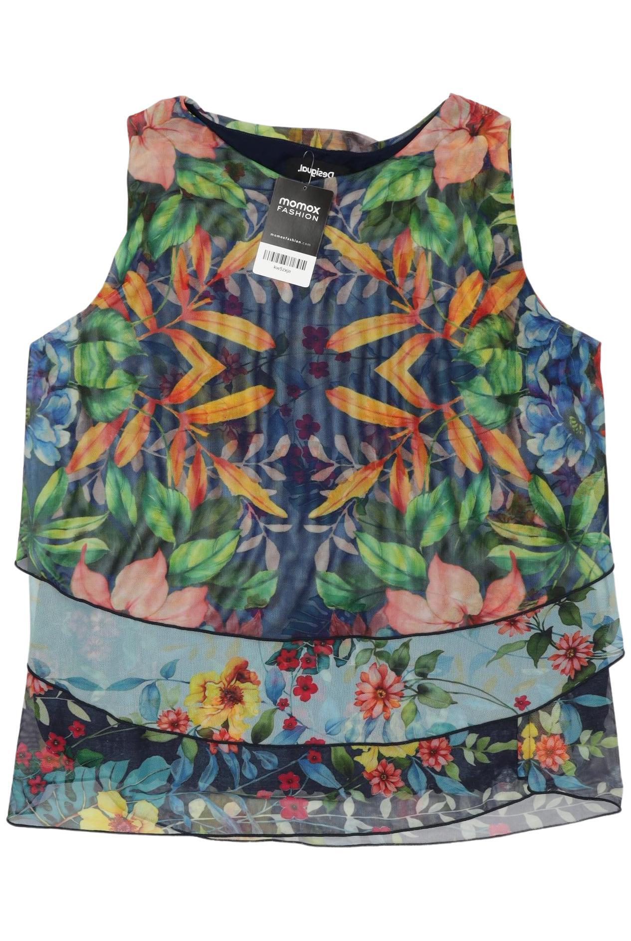 

Desigual Damen Top, marineblau, Gr. 42
