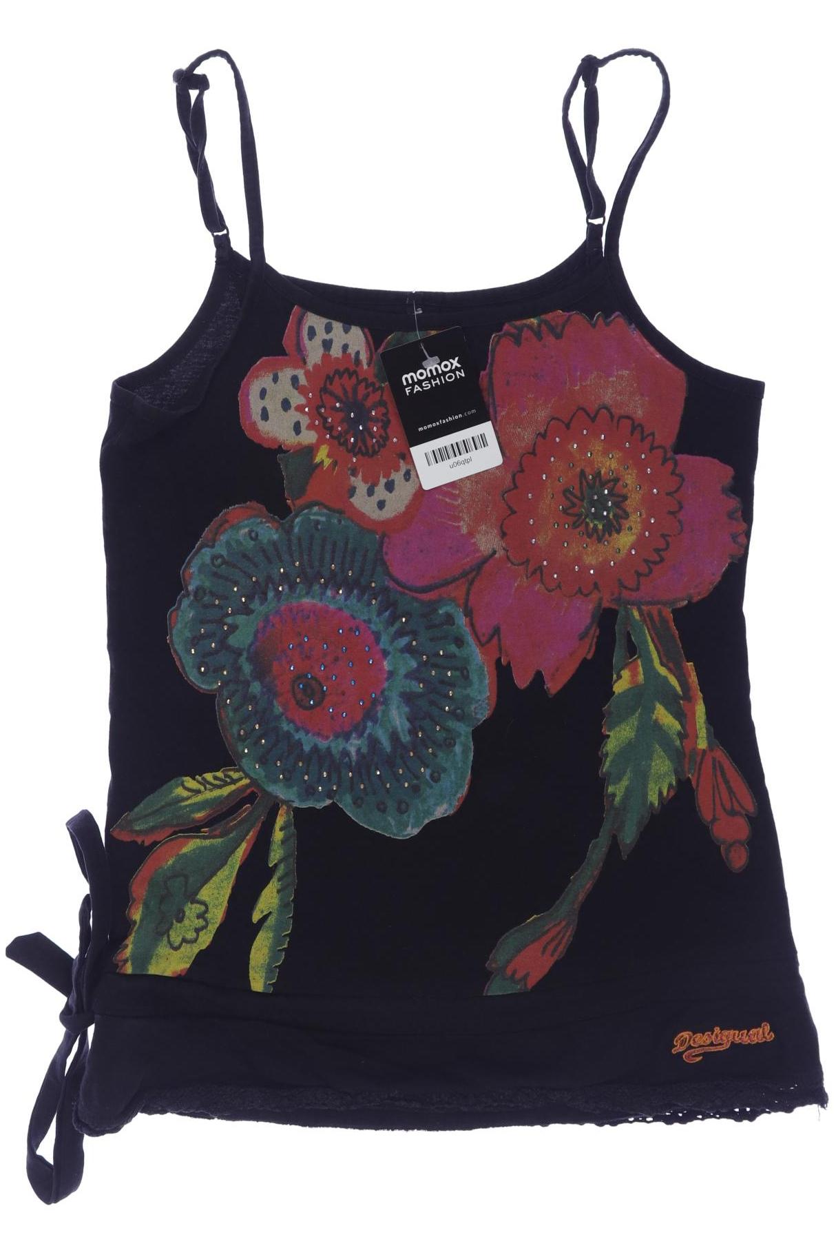 

Desigual Damen Top, schwarz, Gr. 38