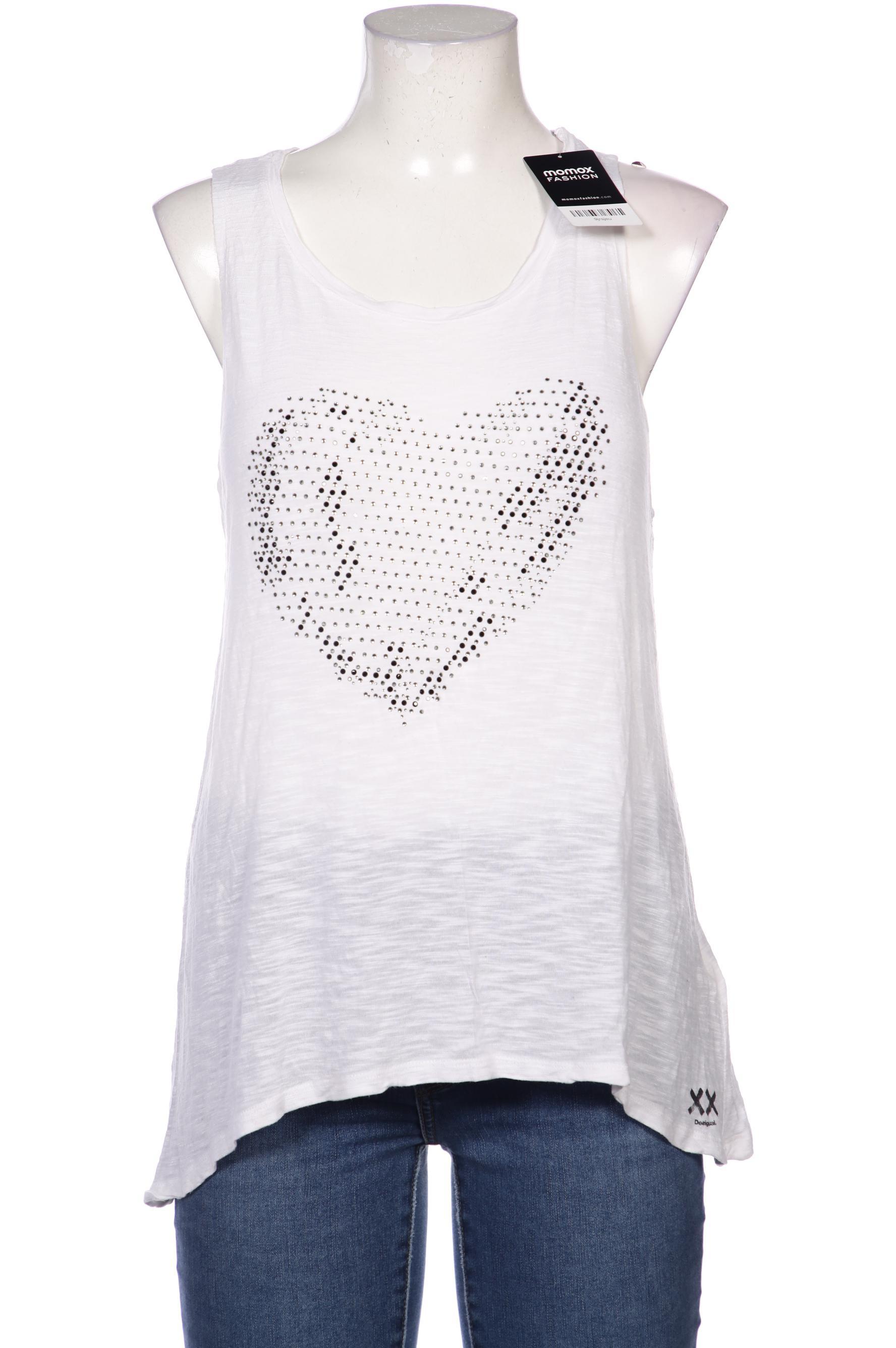 

Desigual Damen Top, weiß, Gr. 42