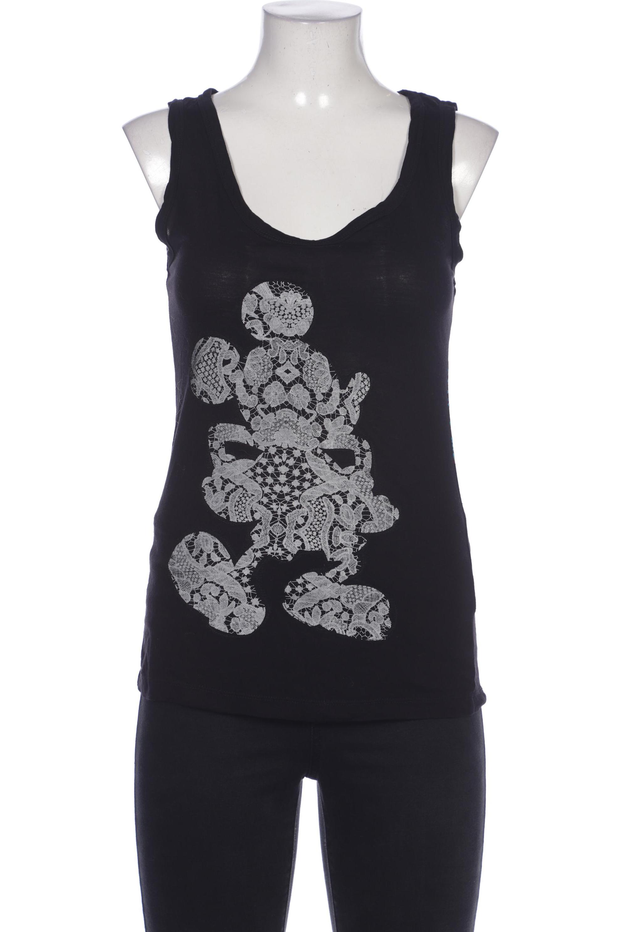 

Desigual Damen Top, schwarz, Gr. 38
