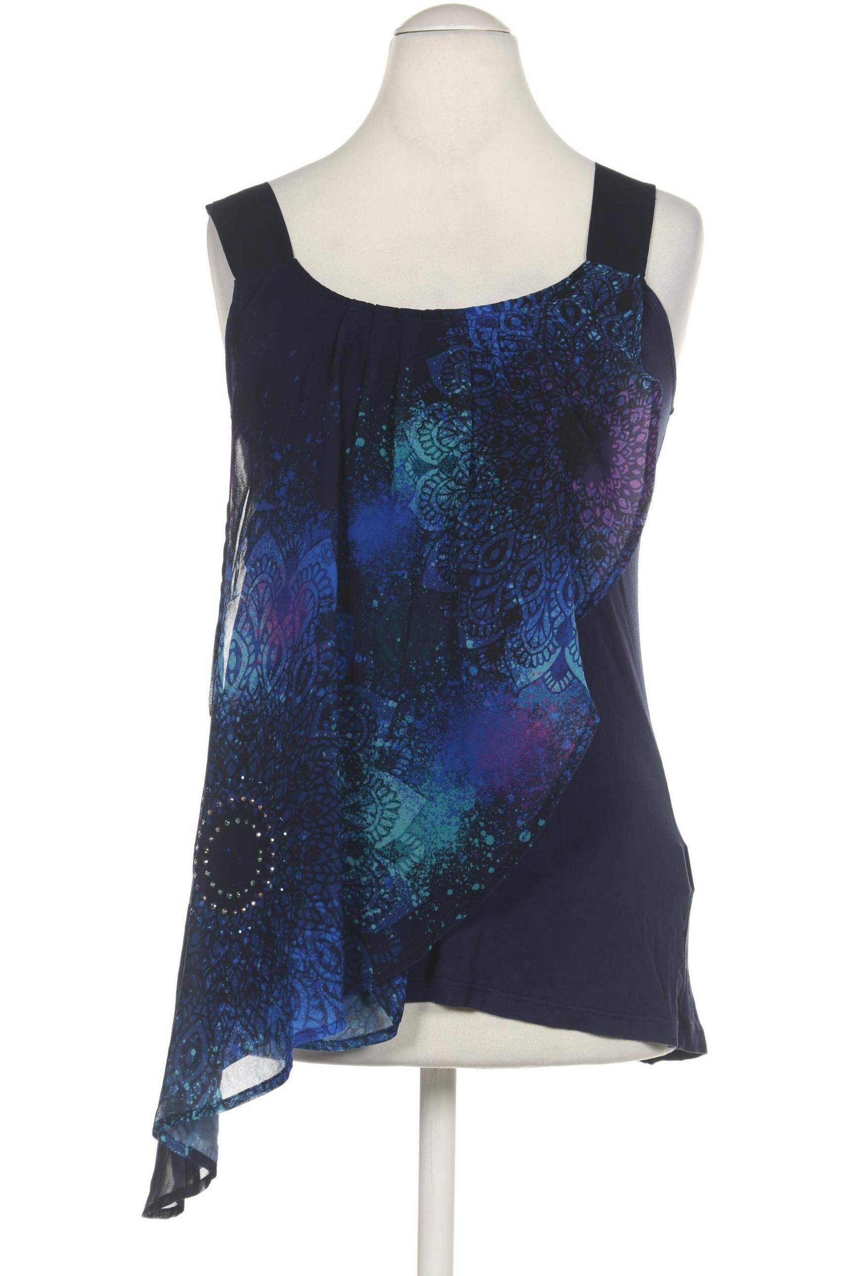 

Desigual Damen Top, marineblau, Gr. 36