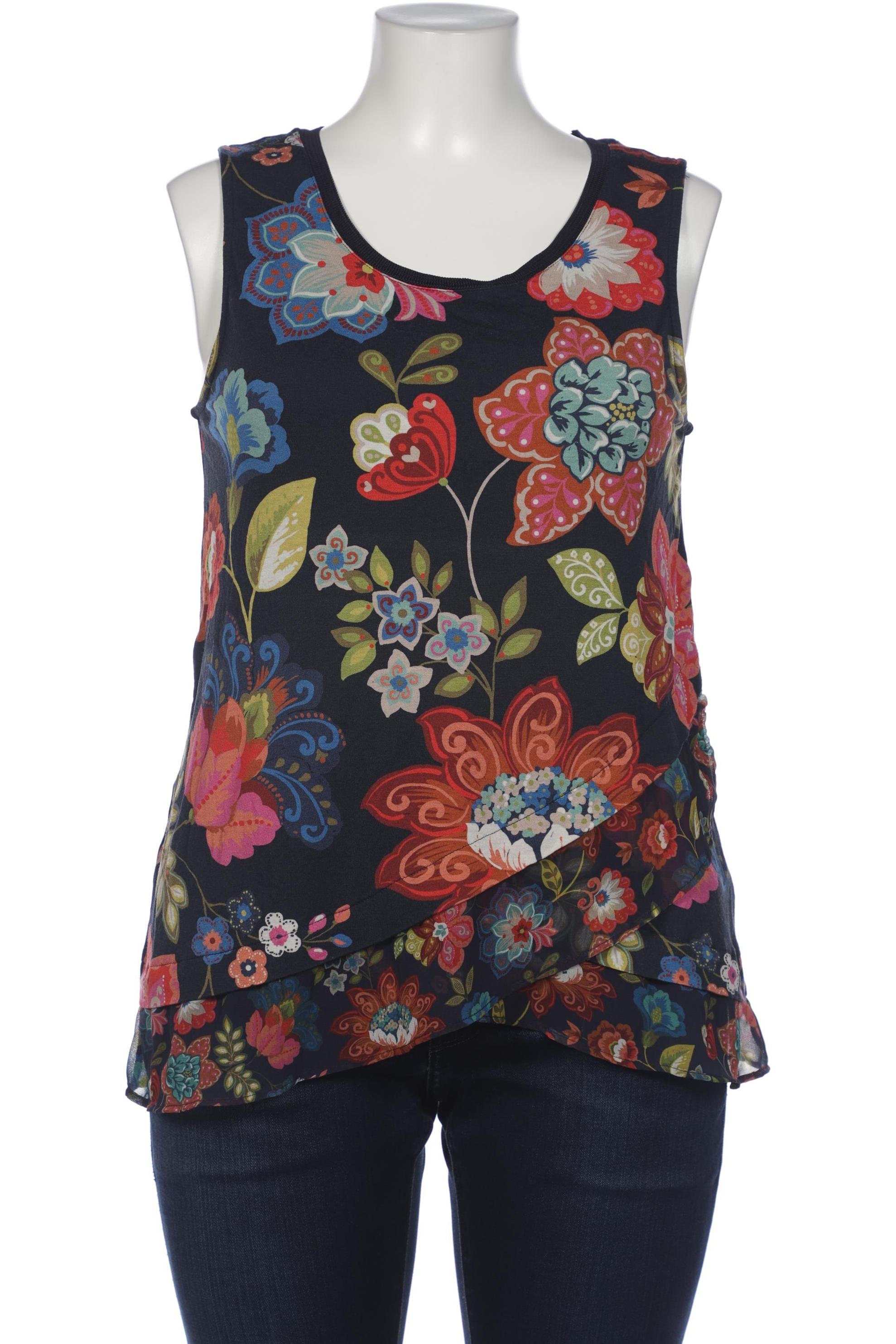 

Desigual Damen Top, marineblau, Gr. 44