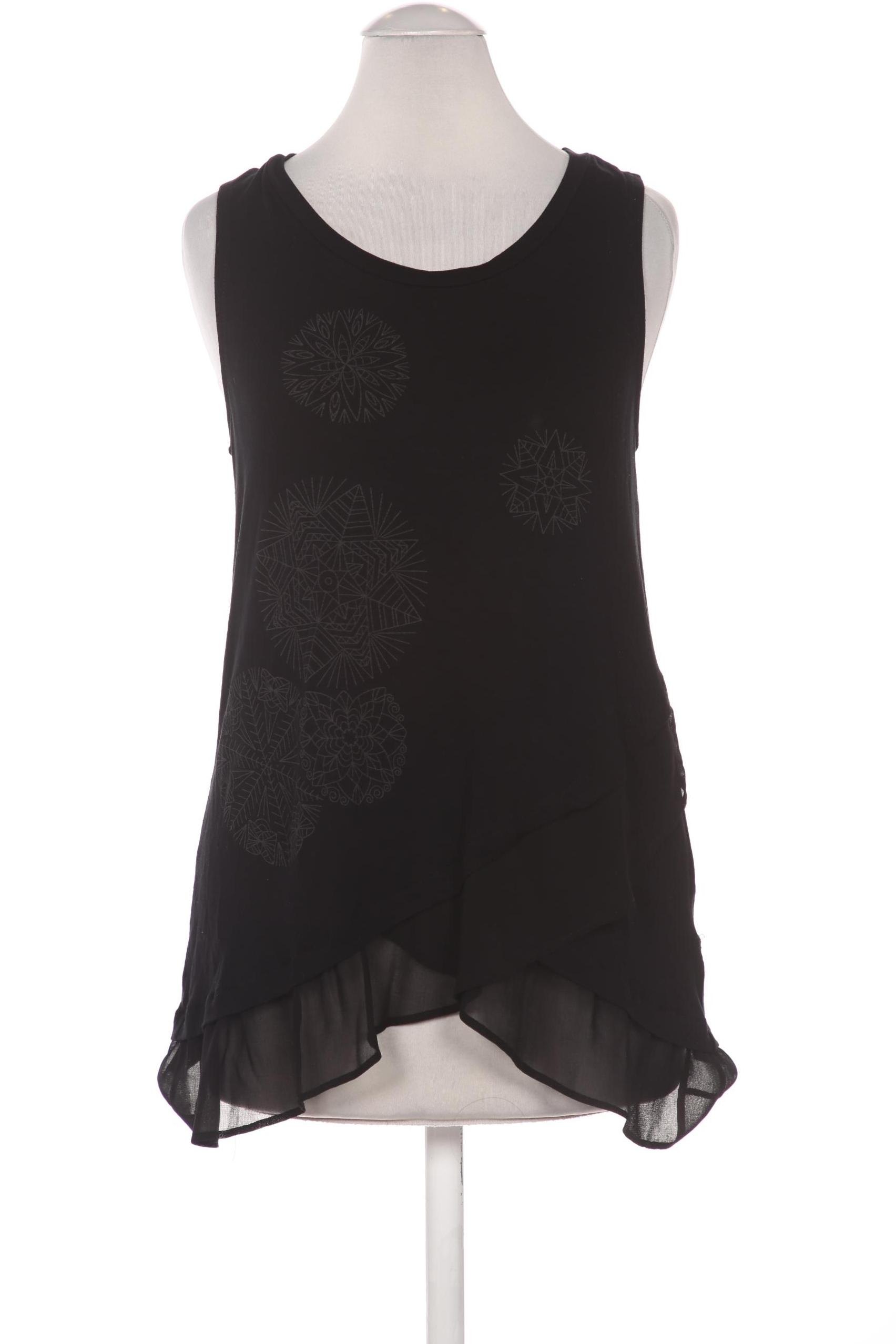 

Desigual Damen Top, schwarz, Gr. 34