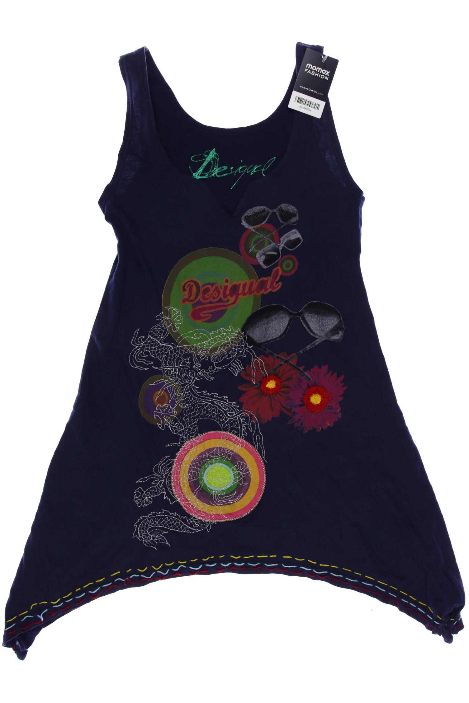 

Desigual Damen Top, marineblau, Gr. 38