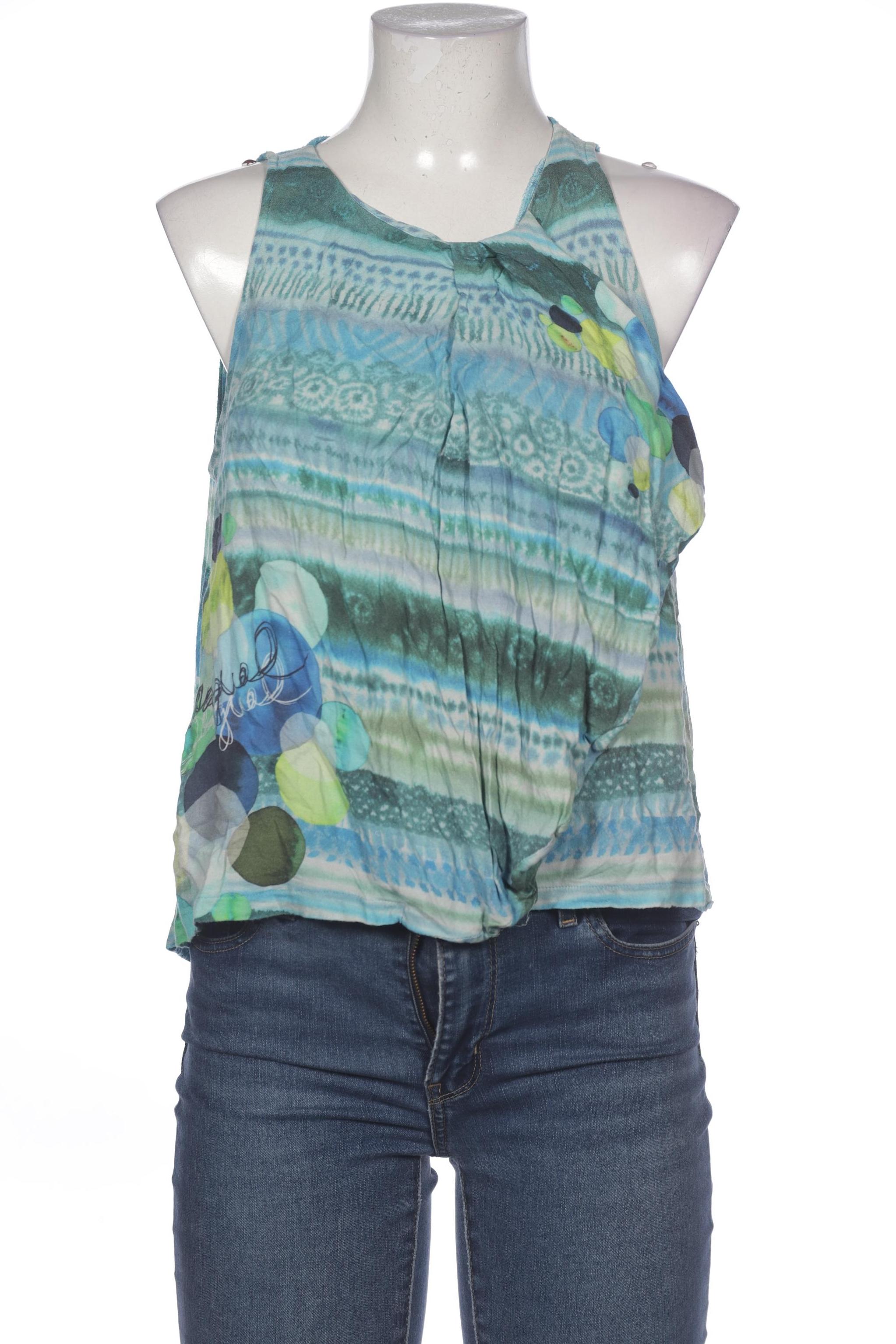 

Desigual Damen Top, blau, Gr. 42