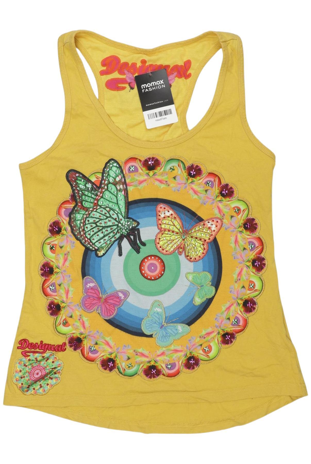

Desigual Damen Top, gelb, Gr. 36