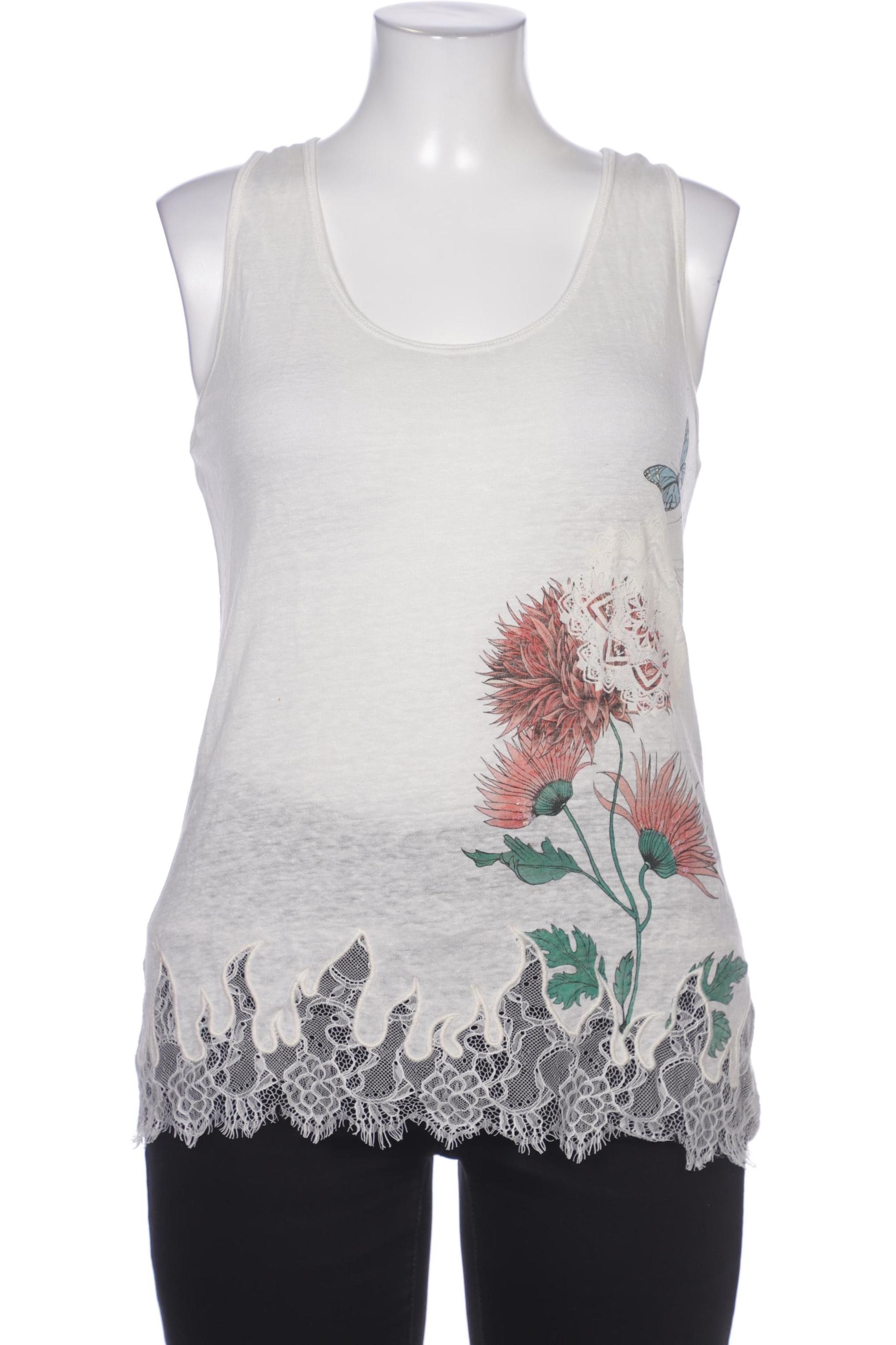 

Desigual Damen Top, cremeweiß, Gr. 42