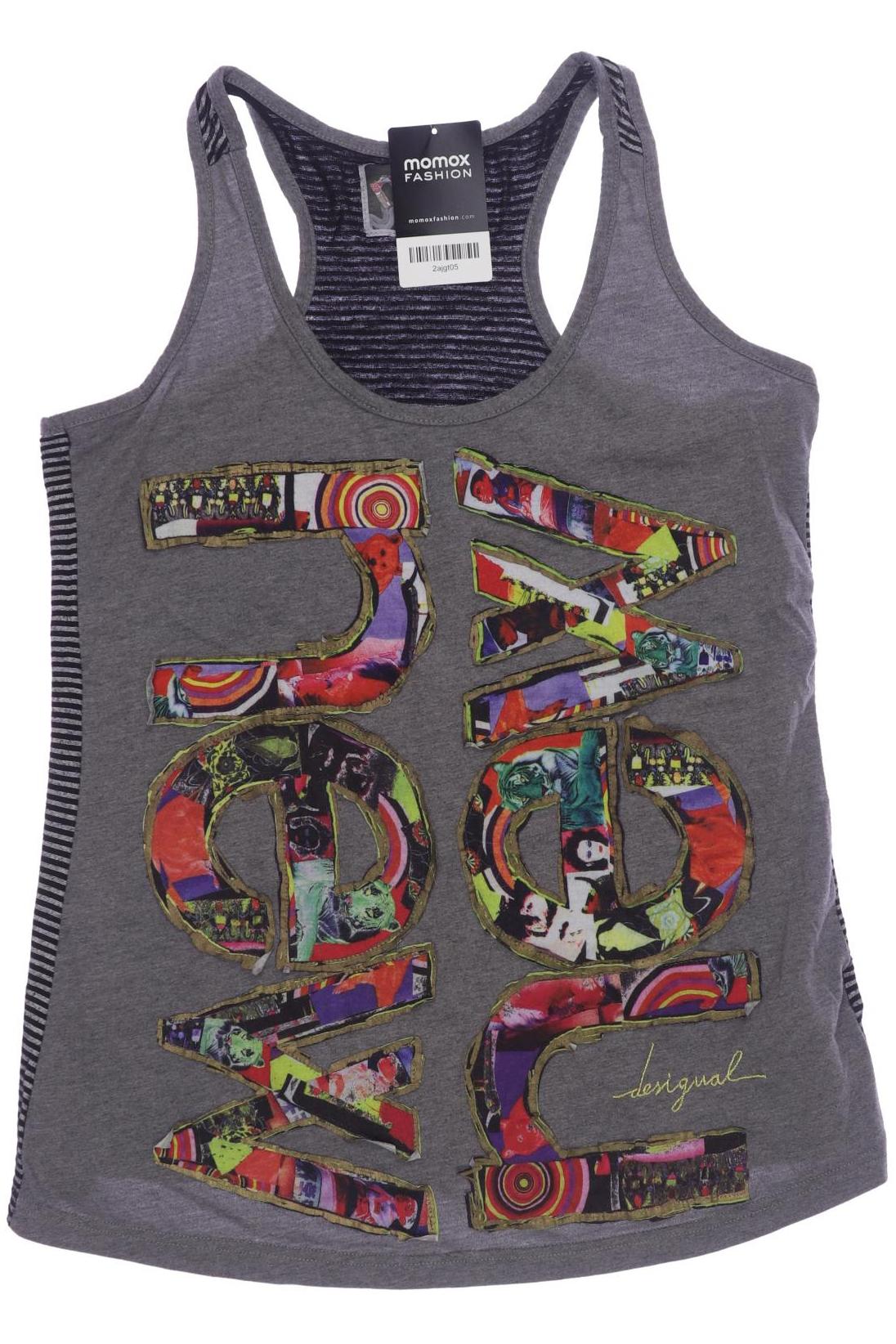 

Desigual Damen Top, grau, Gr. 42