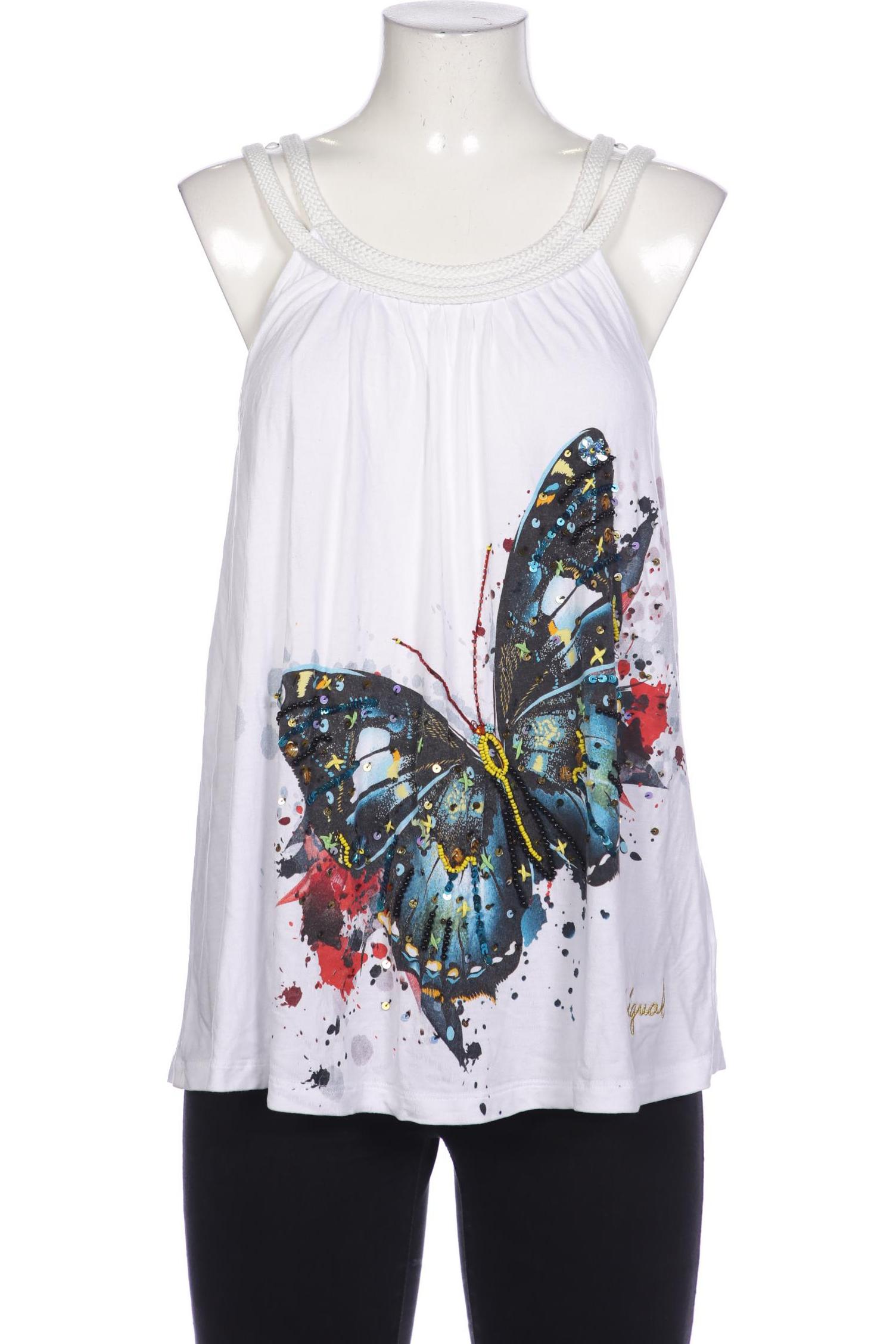 

Desigual Damen Top, weiß, Gr. 42