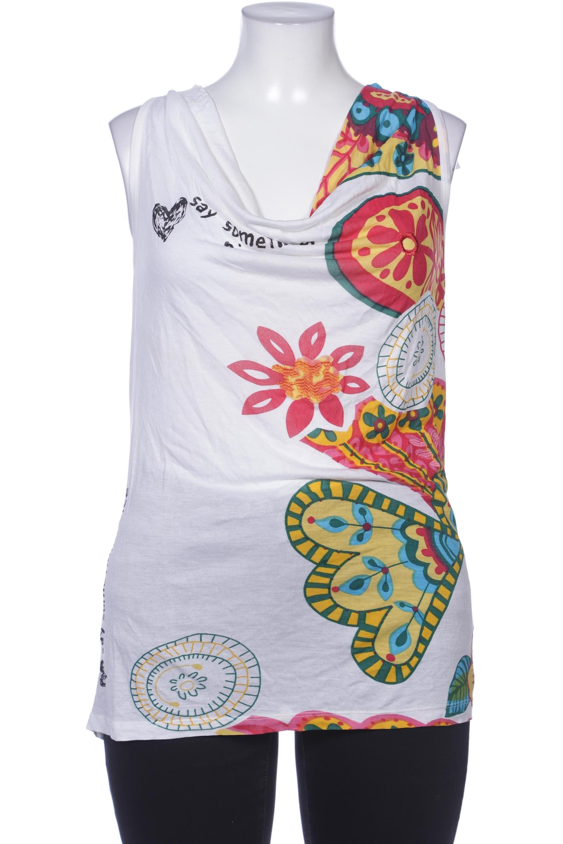

Desigual Damen Top, weiß, Gr. 42