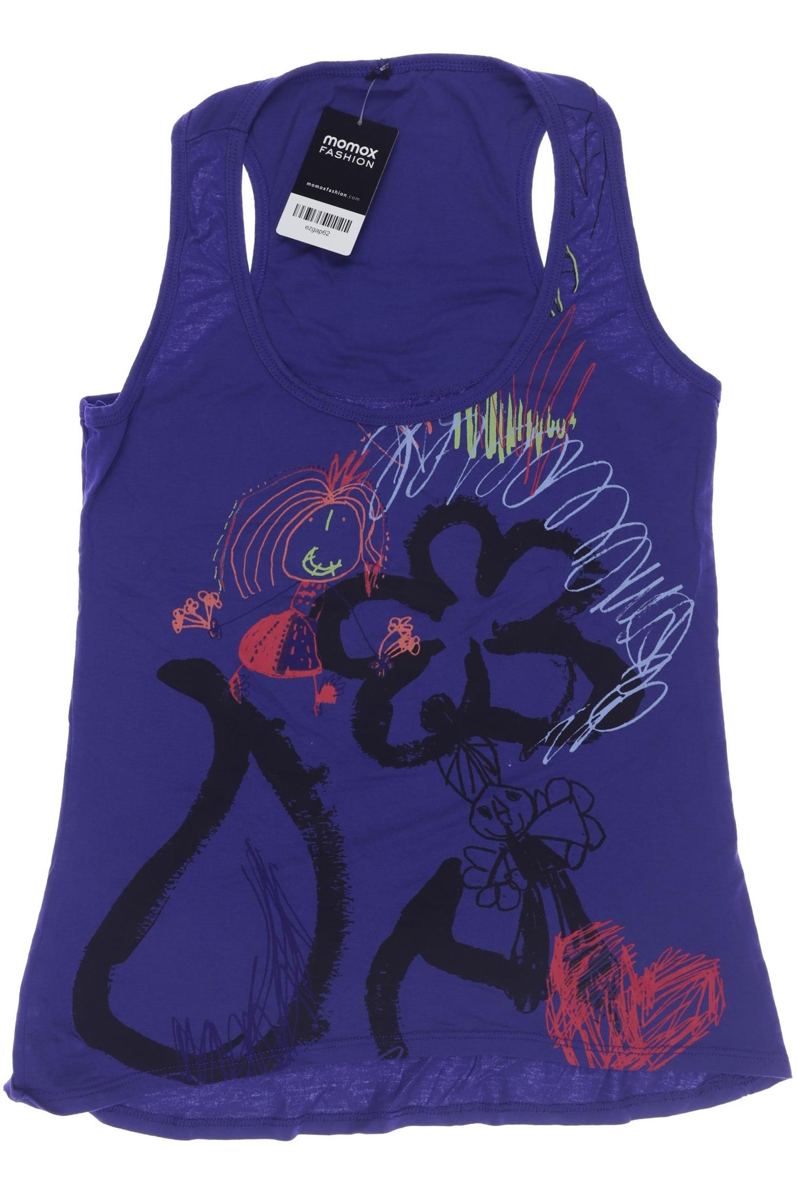 

Desigual Damen Top, marineblau, Gr. 38