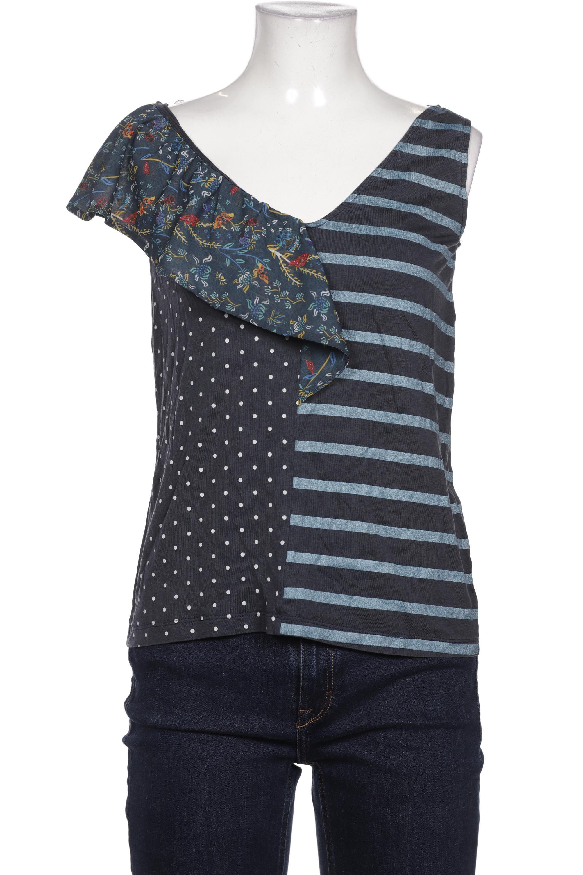 

Desigual Damen Top, marineblau, Gr. 36