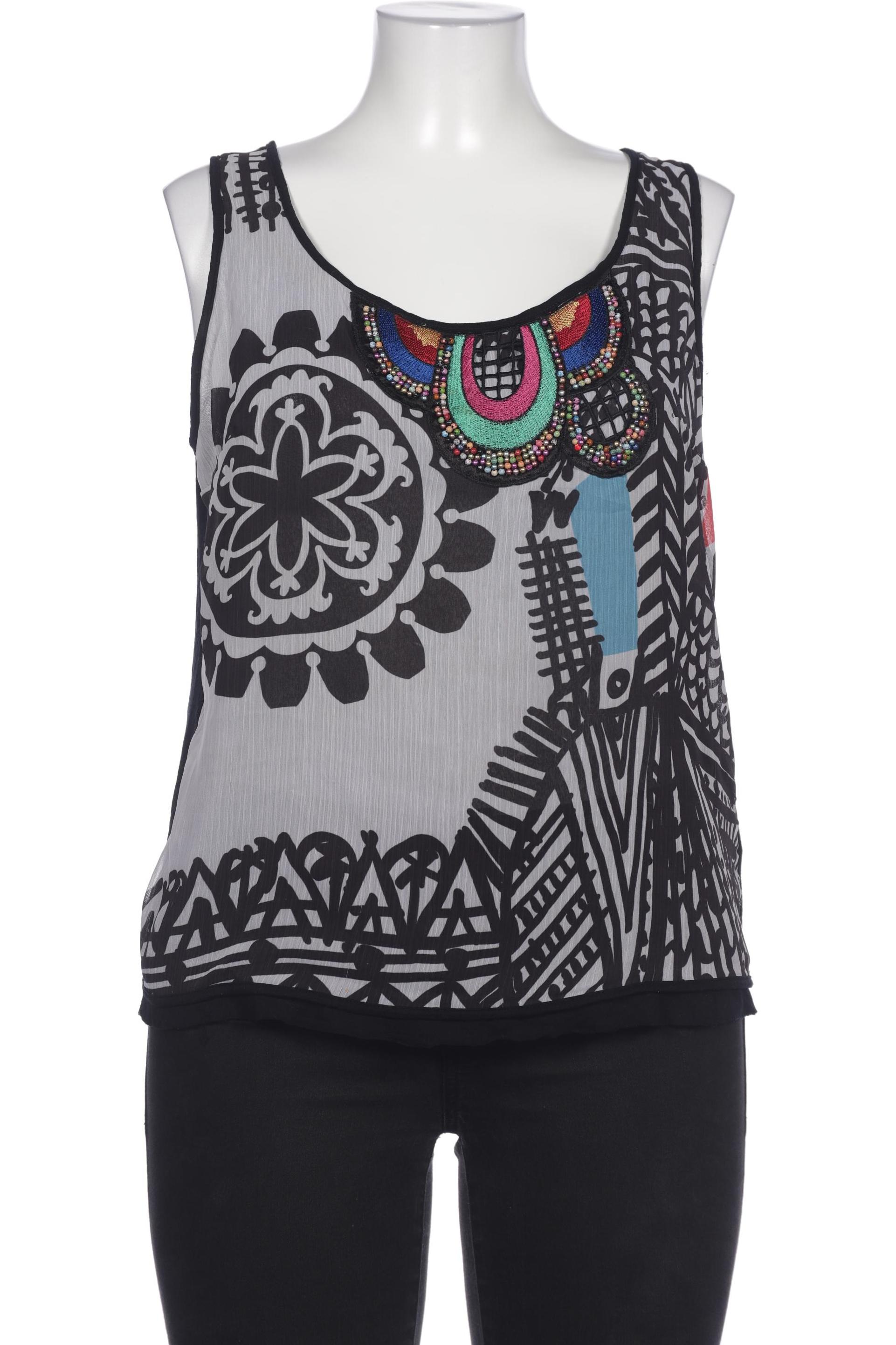 

Desigual Damen Top, schwarz, Gr. 44