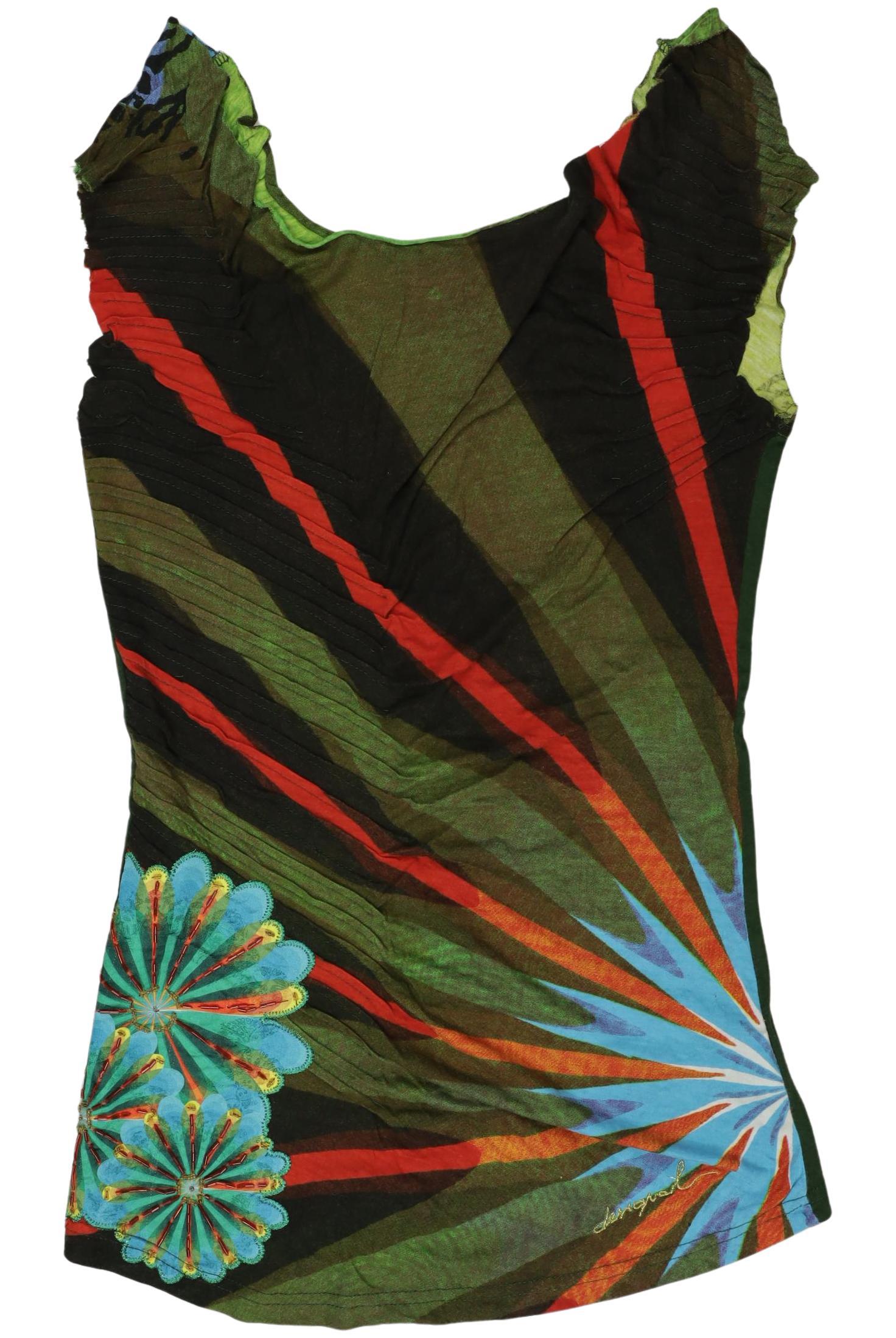 

Desigual Damen Top, mehrfarbig, Gr. 36