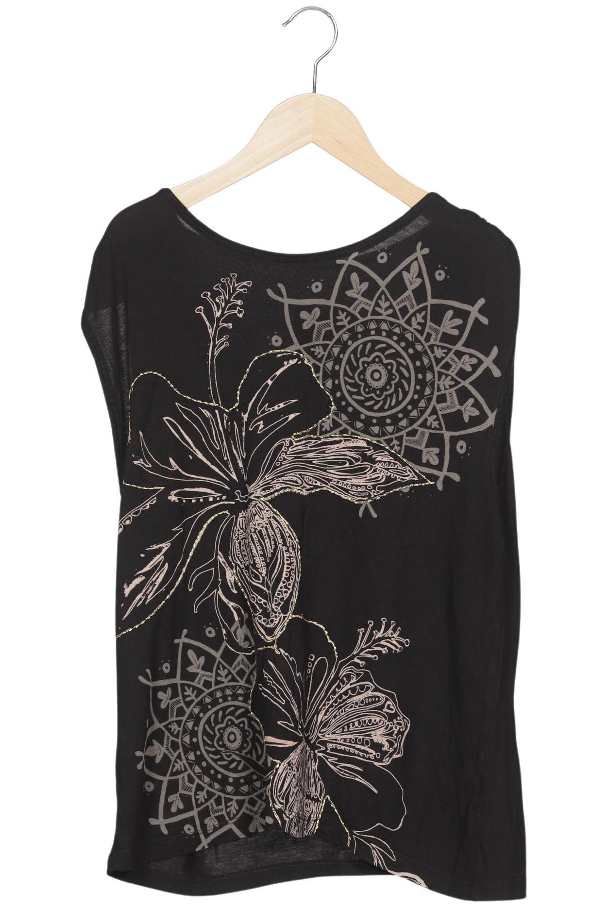 

Desigual Damen Top, marineblau, Gr. 38