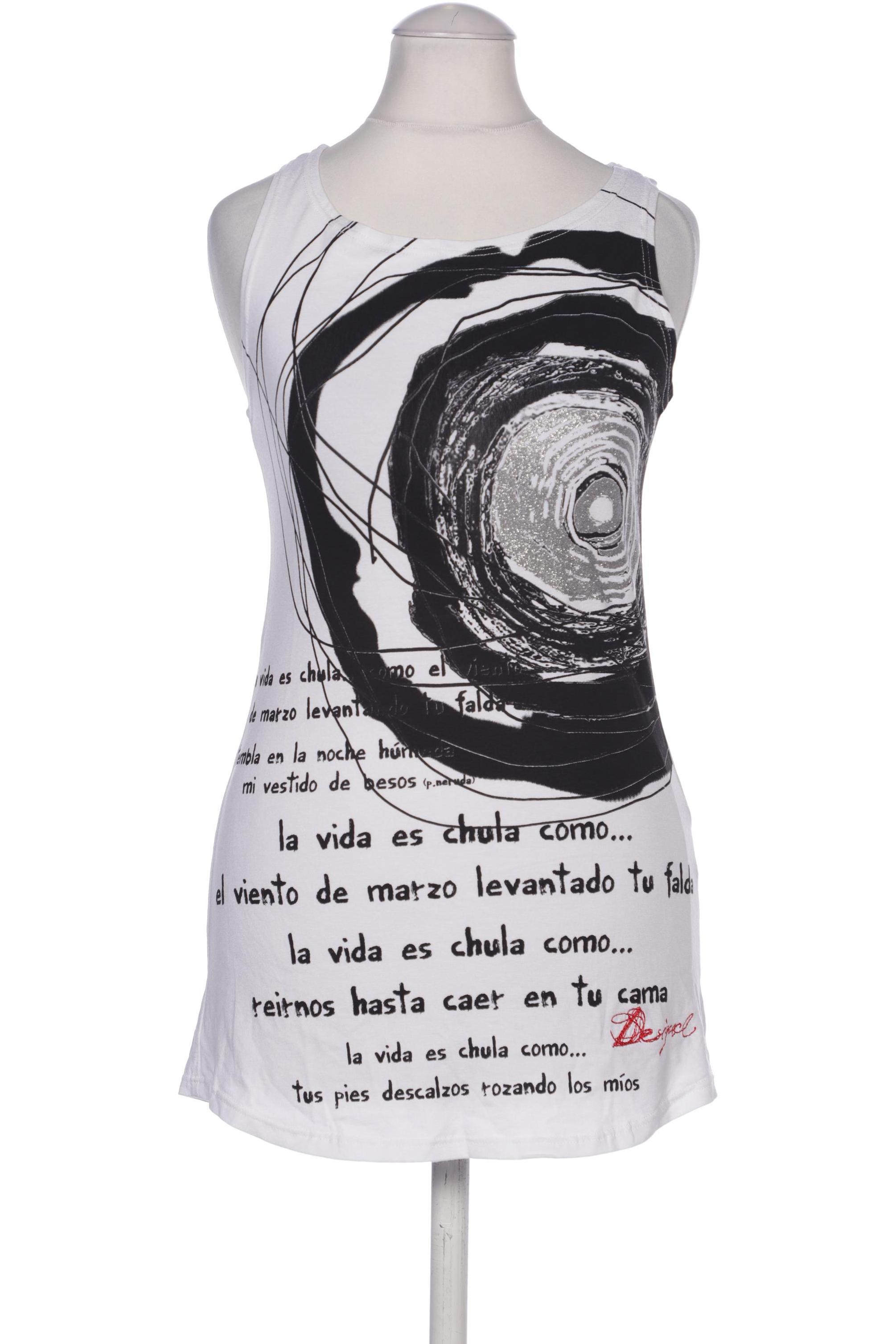 

Desigual Damen Top, weiß, Gr. 34