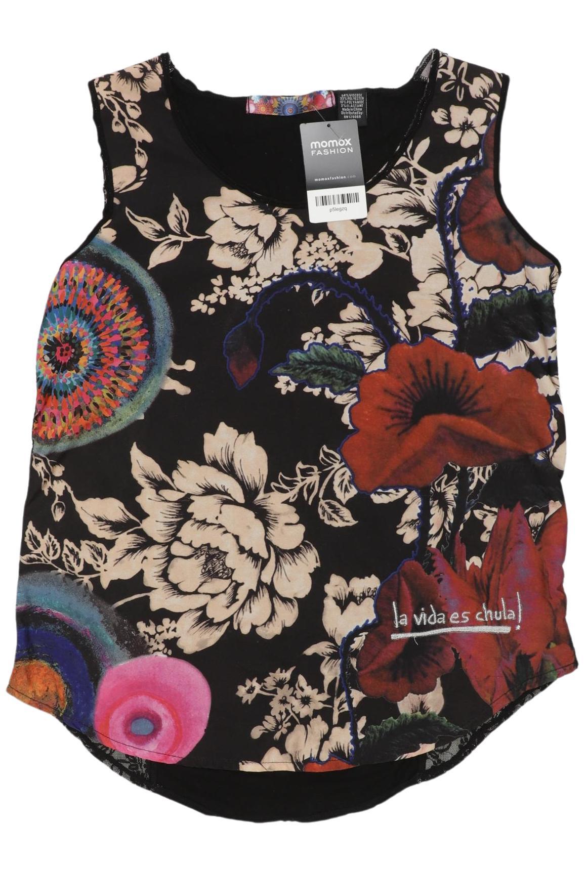 

Desigual Damen Top, schwarz, Gr. 34