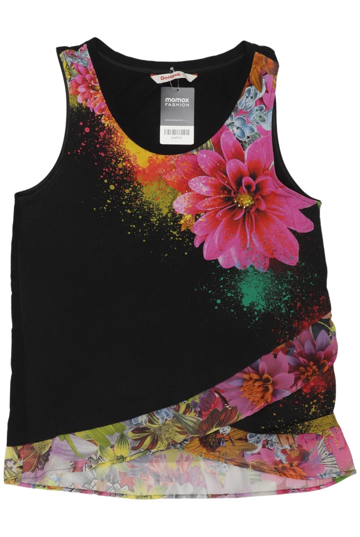 

Desigual Damen Top, schwarz, Gr. 42