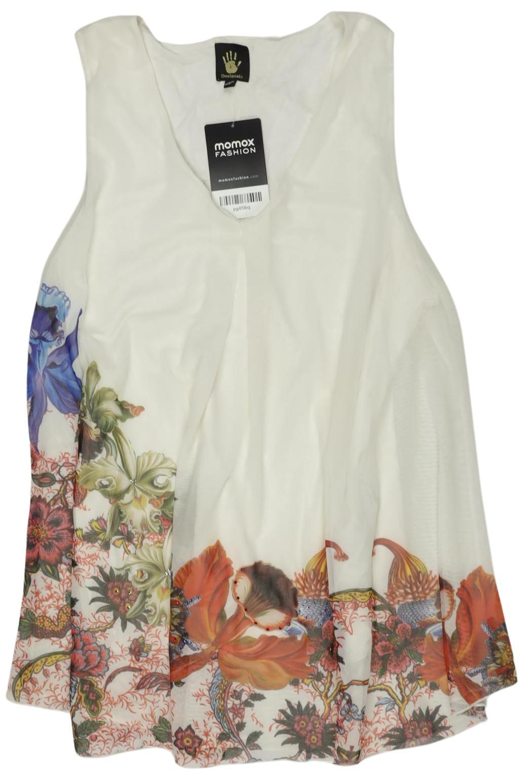 

Desigual Damen Top, cremeweiß, Gr. 42