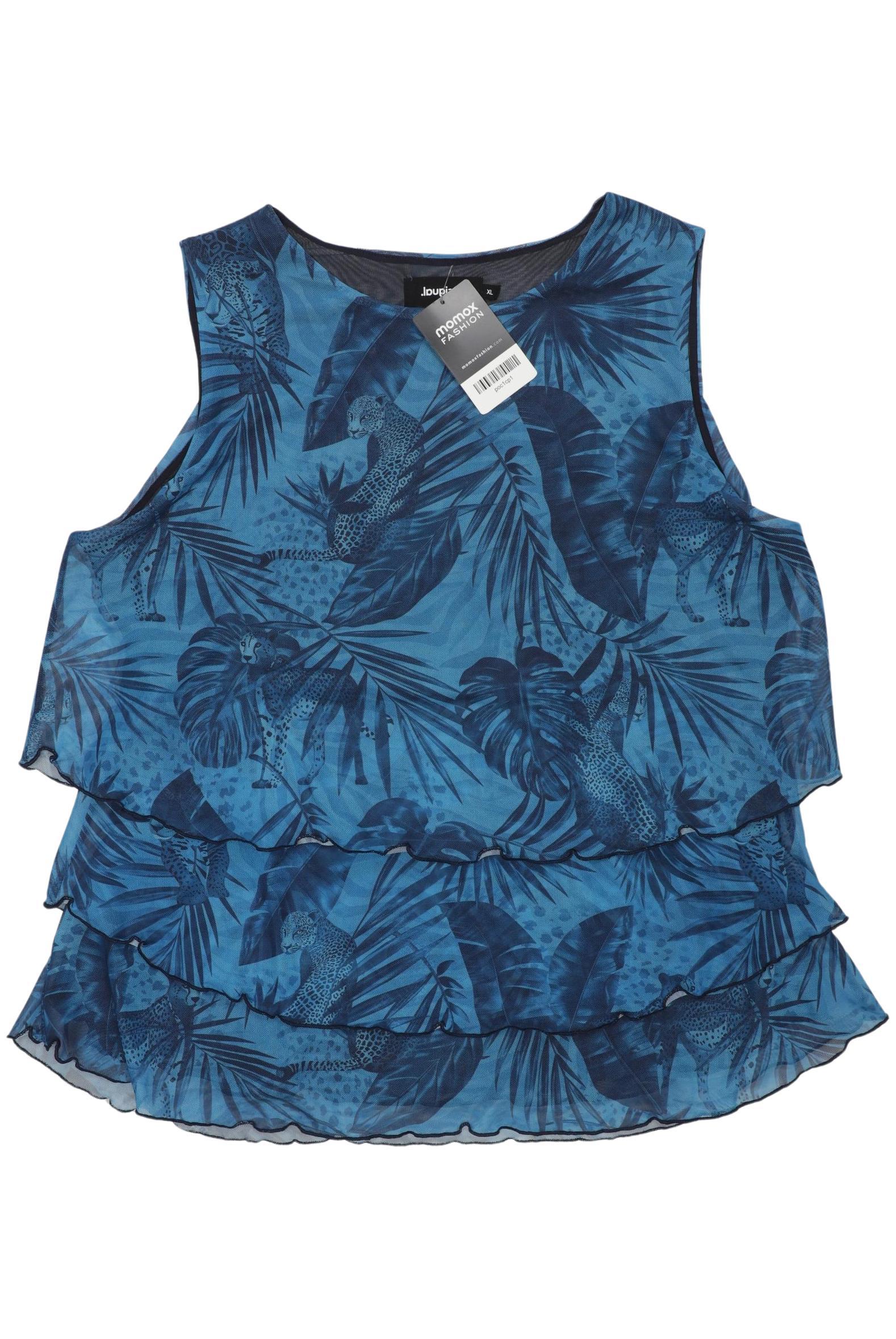 

Desigual Damen Top, blau, Gr. 44
