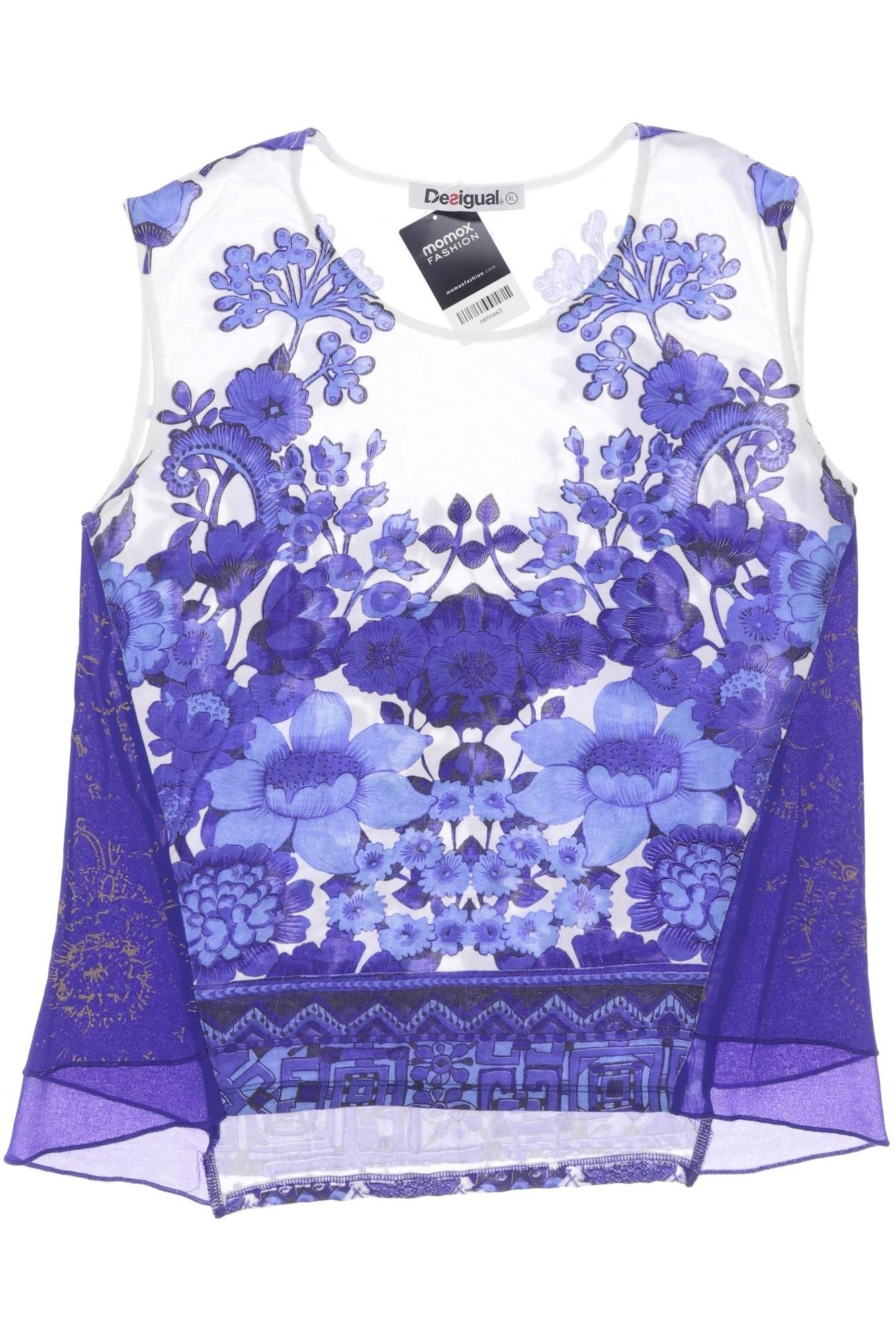 

Desigual Damen Top, blau, Gr. 44
