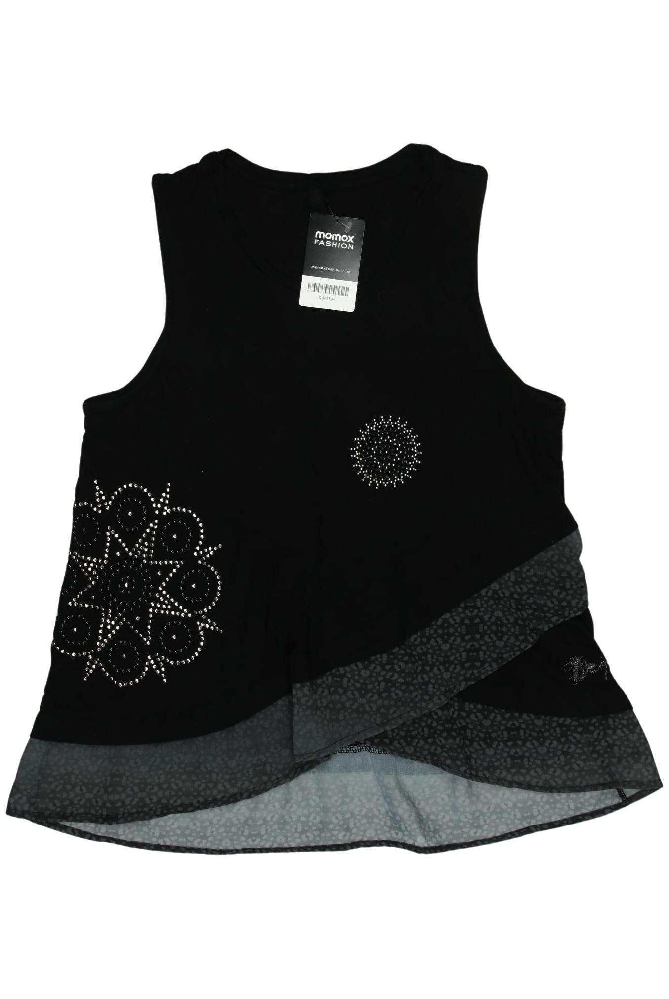 

Desigual Damen Top, schwarz, Gr. 44