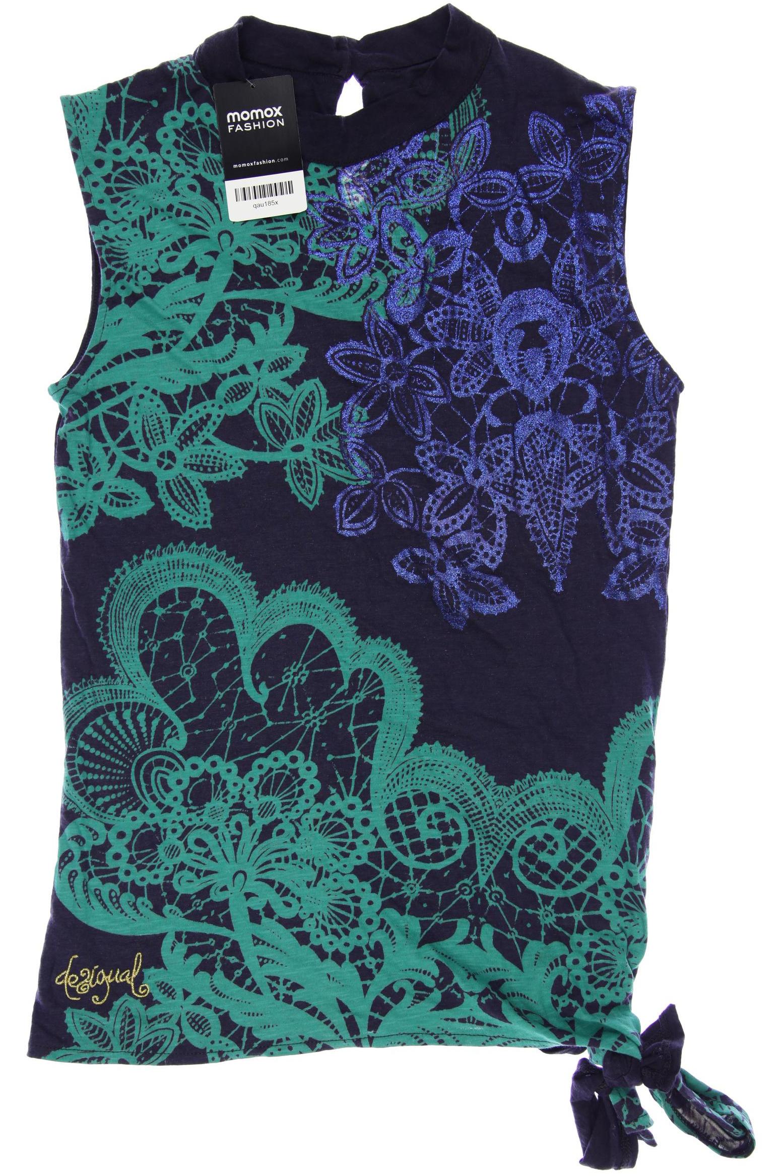 

Desigual Damen Top, marineblau, Gr. 36