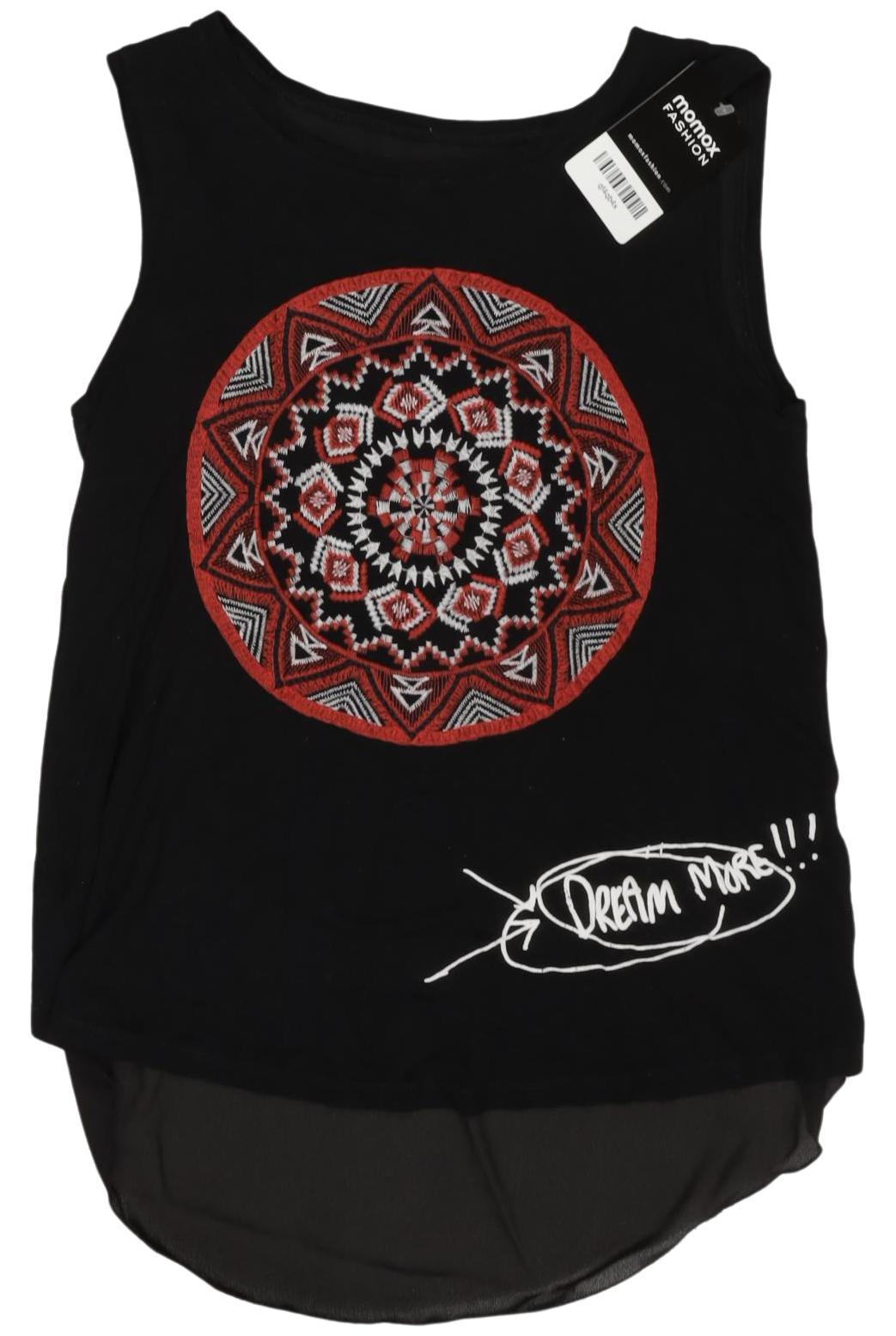 

Desigual Damen Top, schwarz, Gr. 32