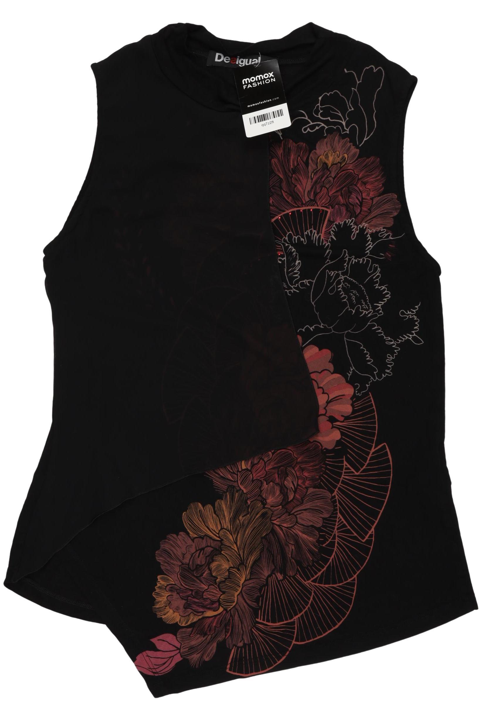 

Desigual Damen Top, schwarz, Gr. 42