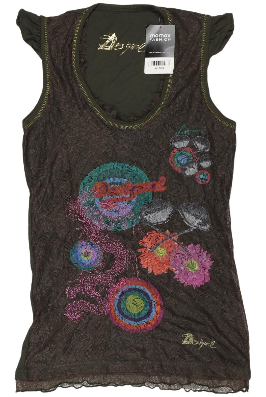

Desigual Damen Top, grün, Gr. 38