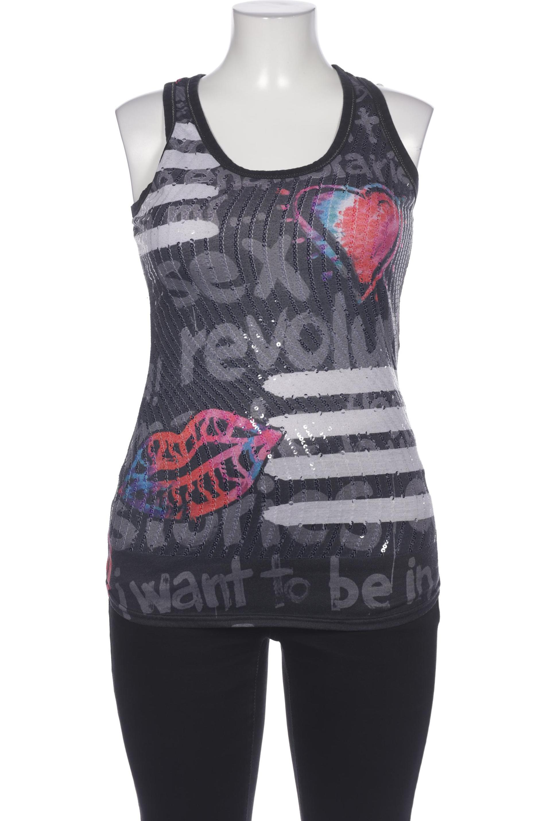 

Desigual Damen Top, grau, Gr. 42