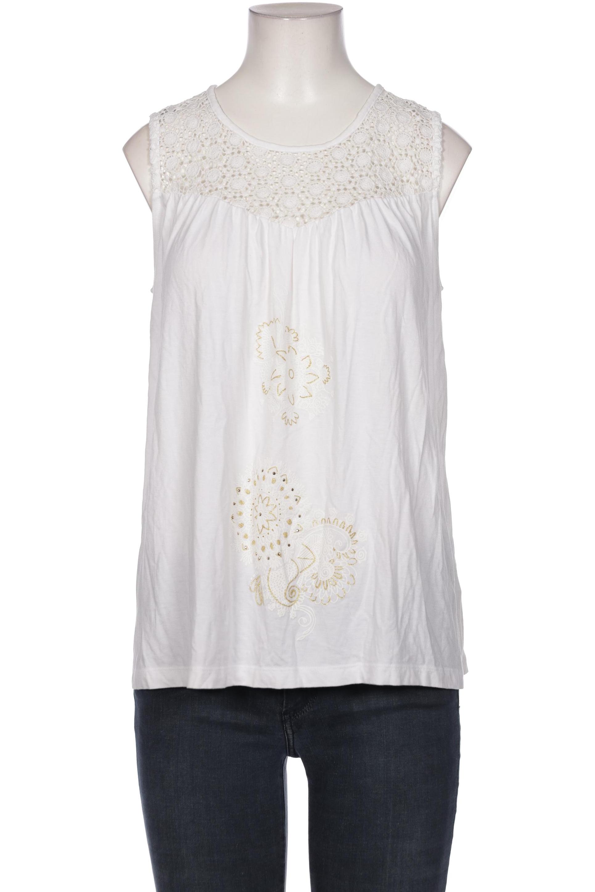 

Desigual Damen Top, weiß, Gr. 38