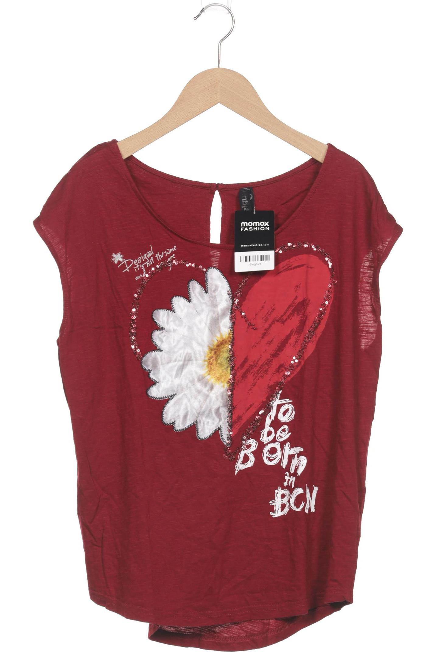 

Desigual Damen Top, bordeaux, Gr. 38