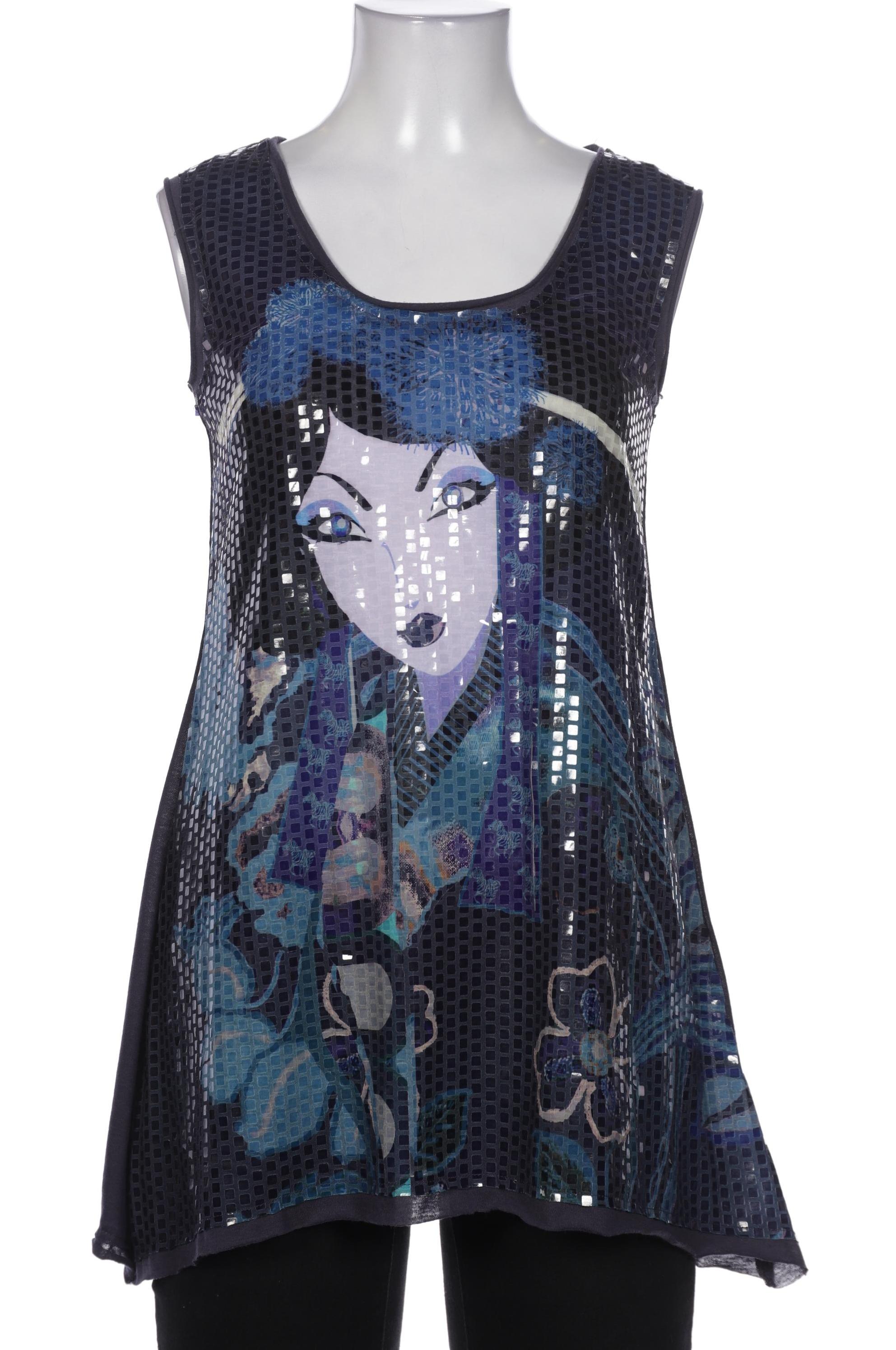 

Desigual Damen Top, marineblau, Gr. 38