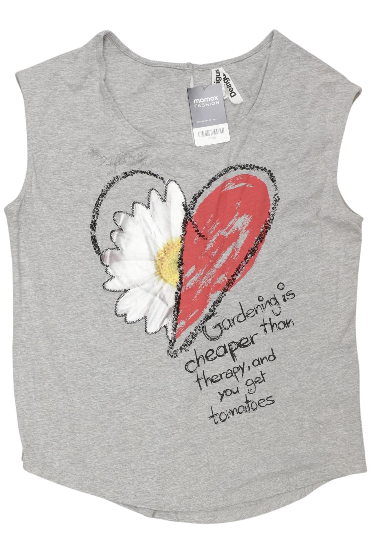 

Desigual Damen Top, grau, Gr. 42