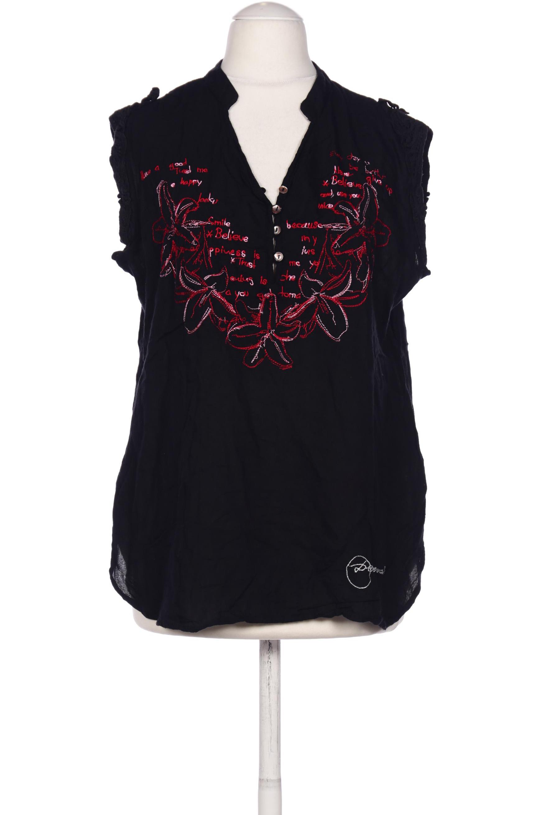 

Desigual Damen Top, schwarz, Gr. 38