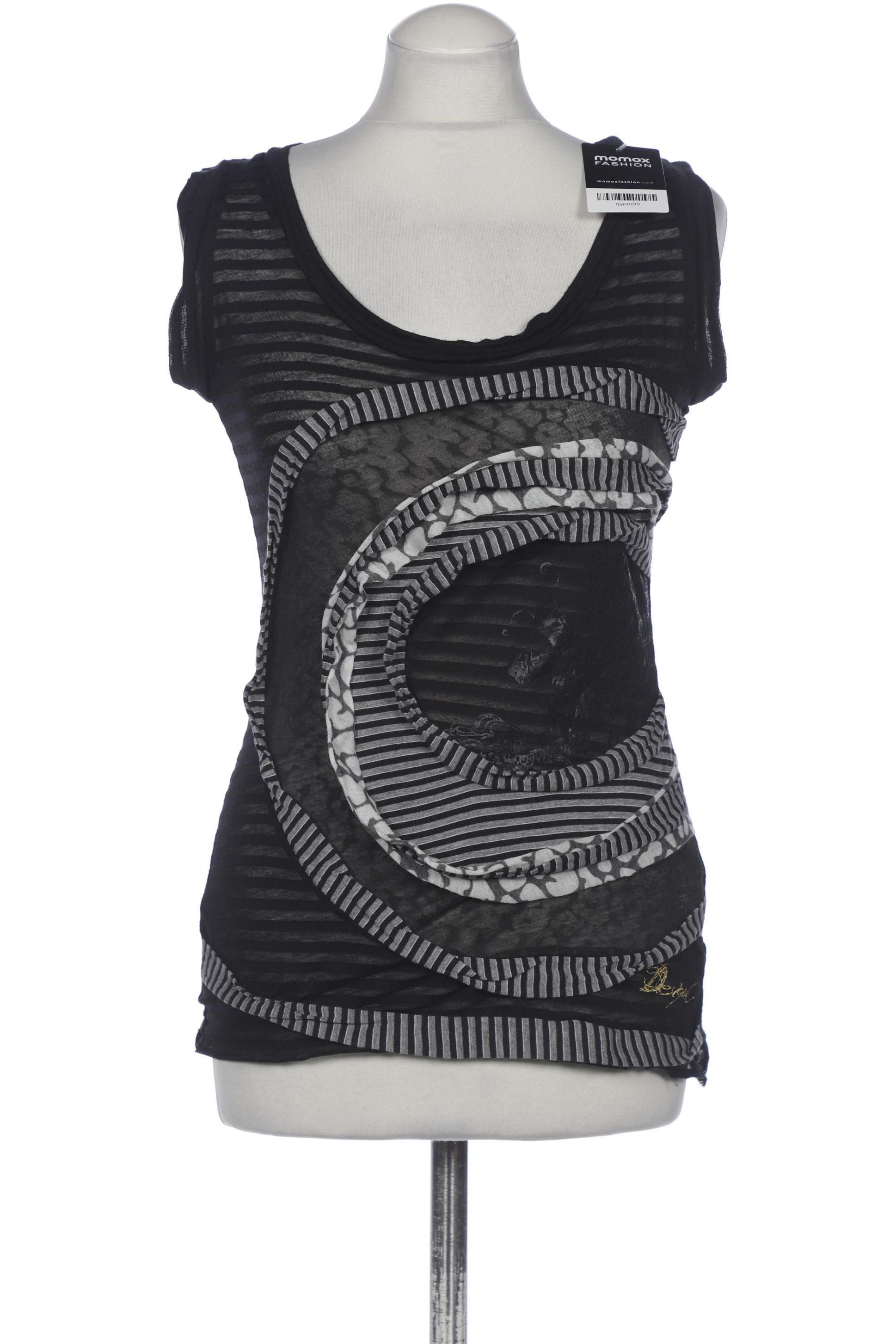 

Desigual Damen Top, schwarz, Gr. 36