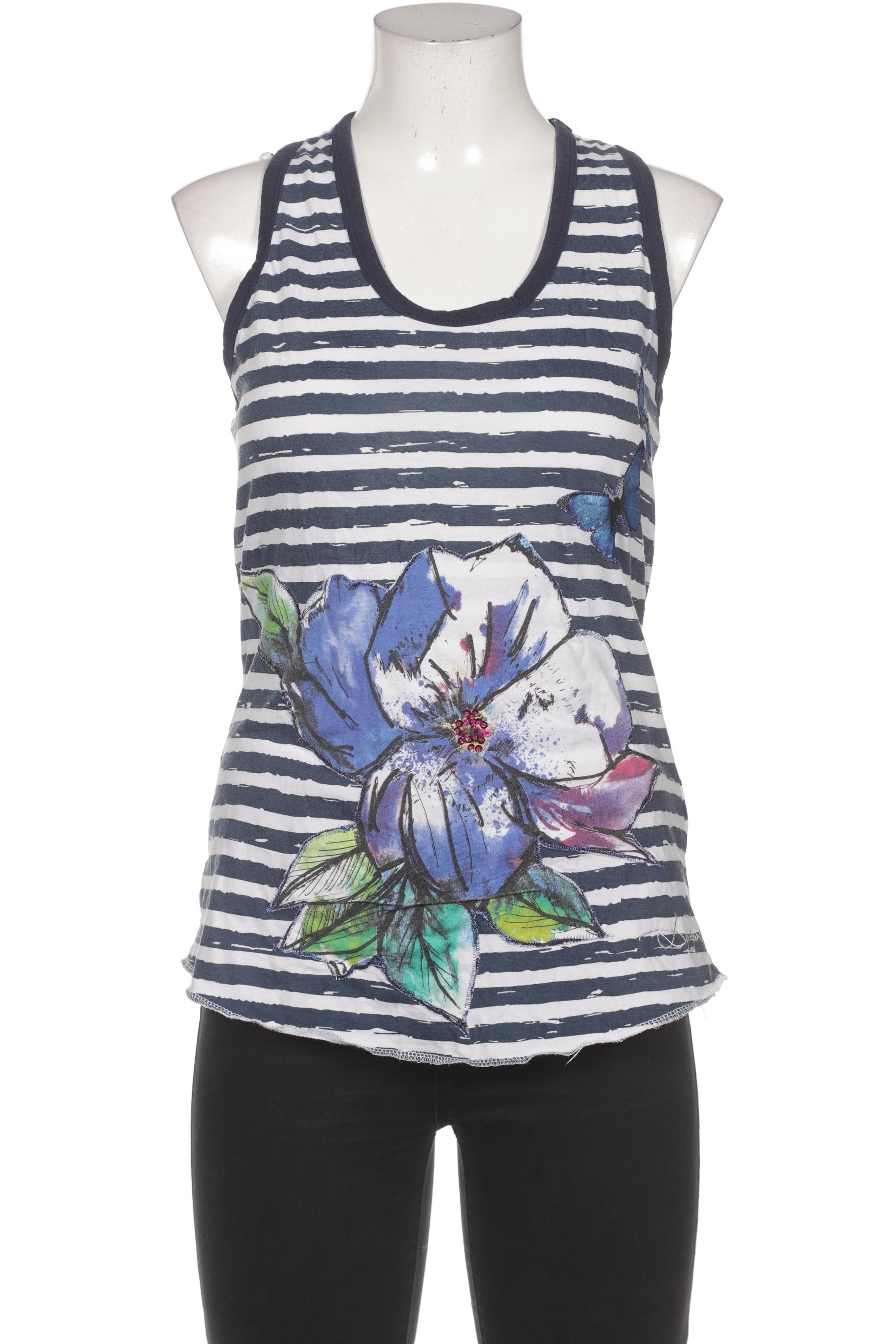 

Desigual Damen Top, marineblau, Gr. 42