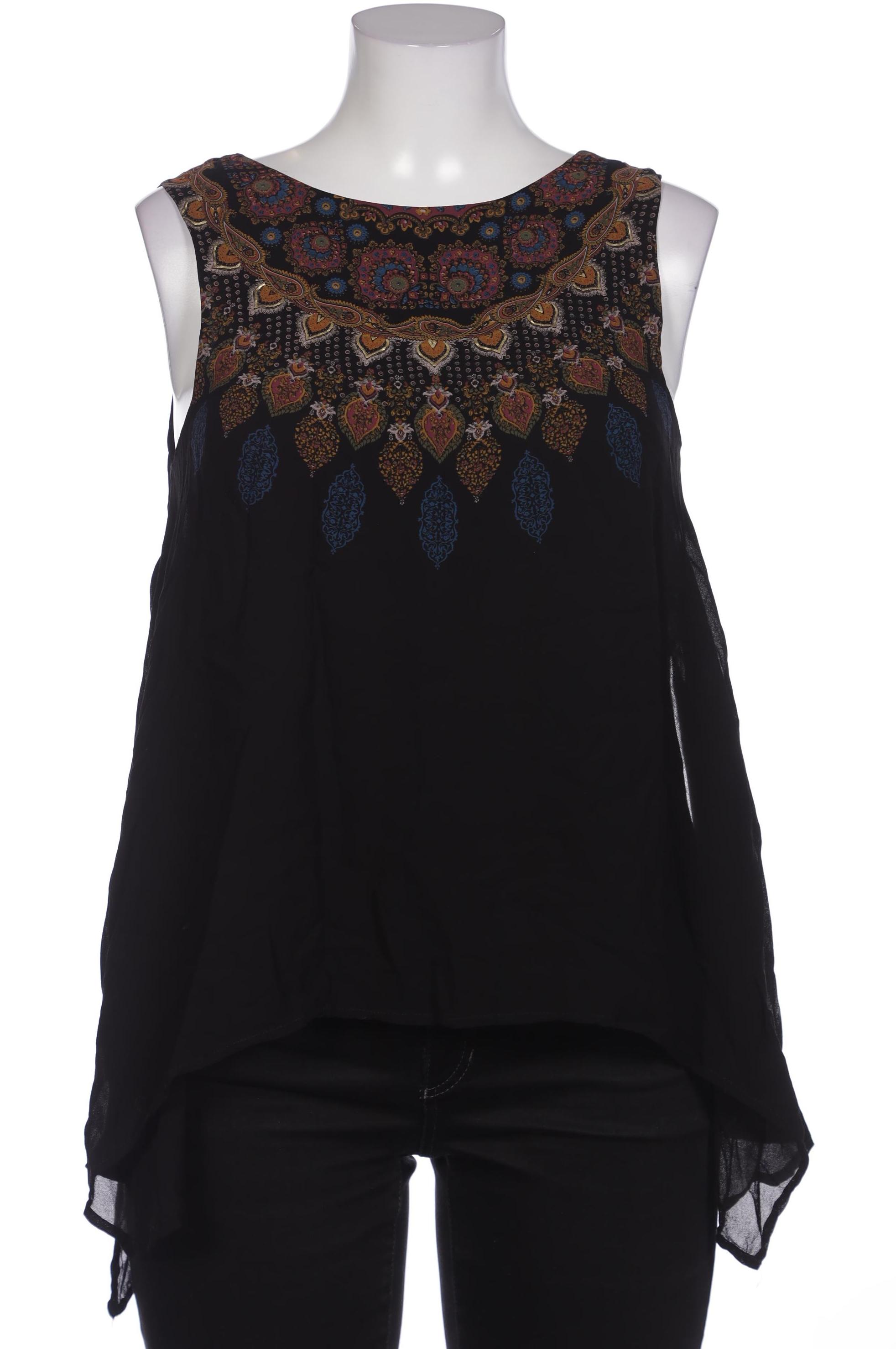 

Desigual Damen Top, schwarz, Gr. 44