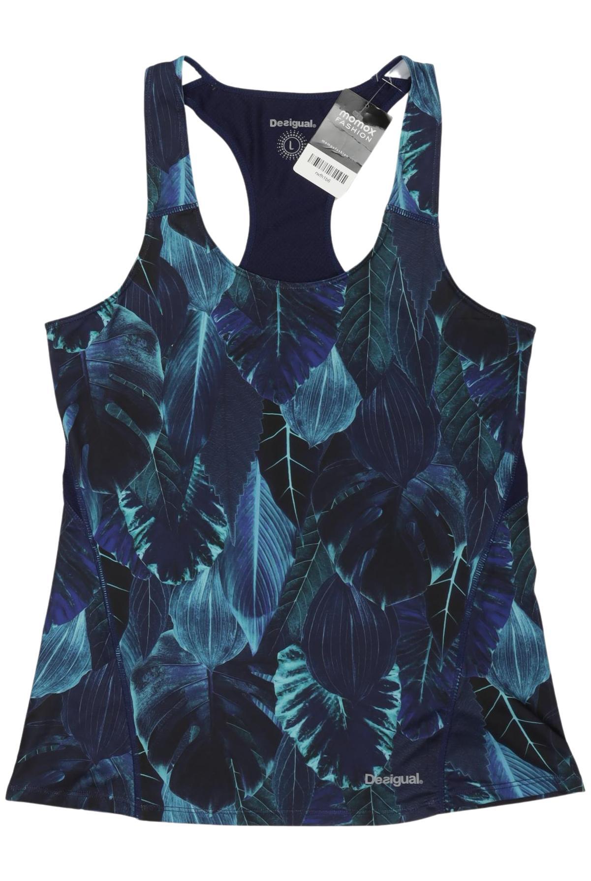 

Desigual Damen Top, marineblau, Gr. 42