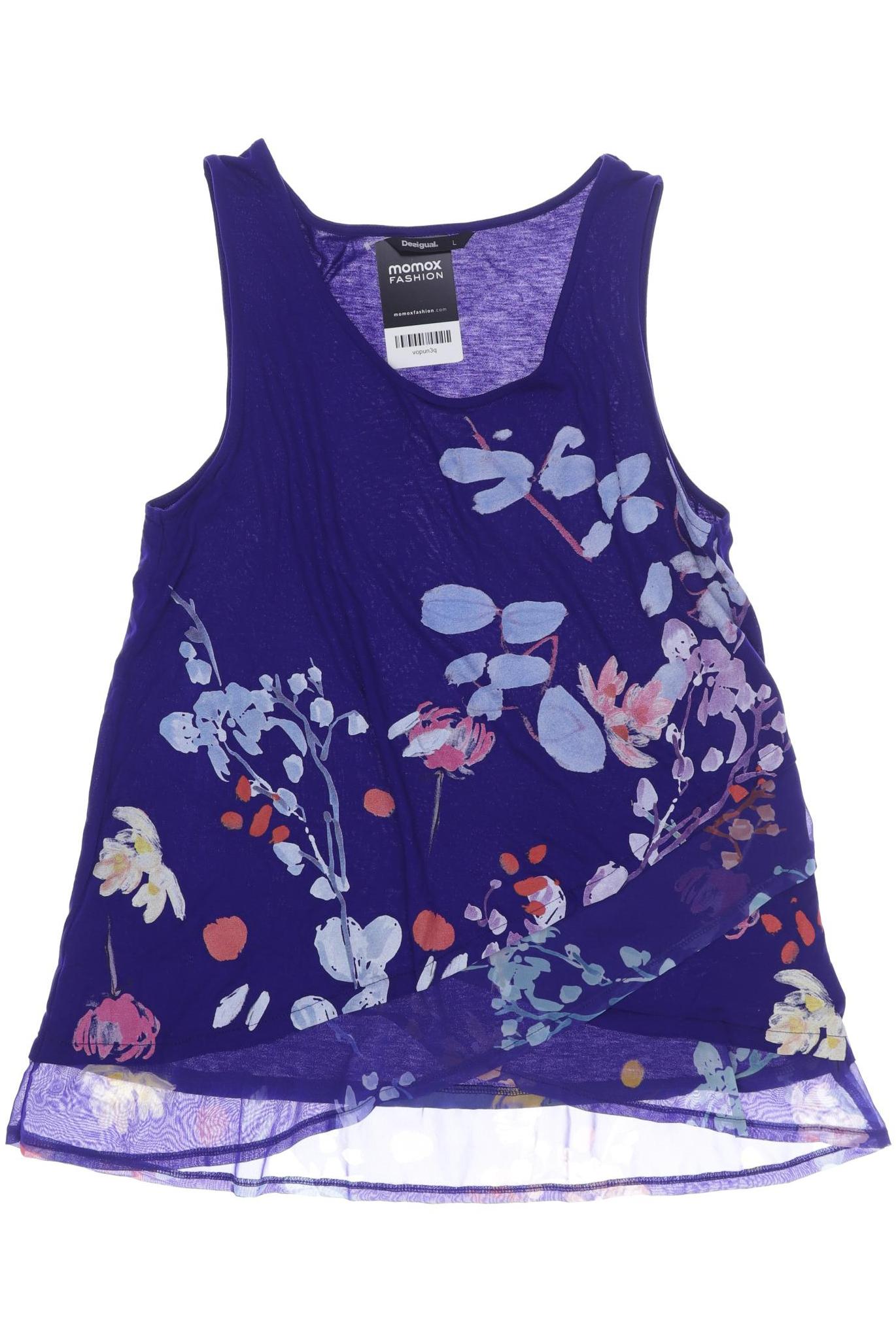 

Desigual Damen Top, blau